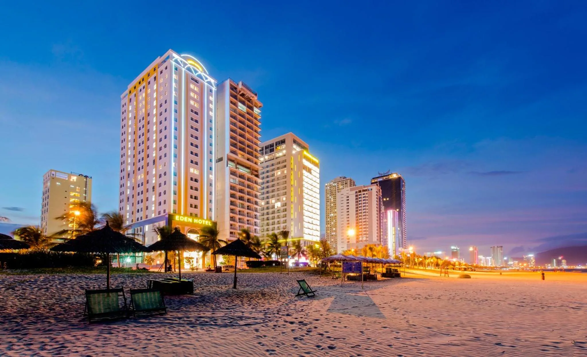 Property building in Eden Ocean View Hotel Da Nang