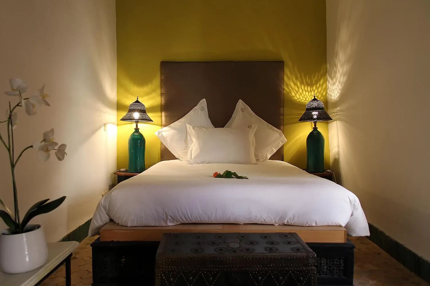 Bedroom, Bed in Riad Soundouss