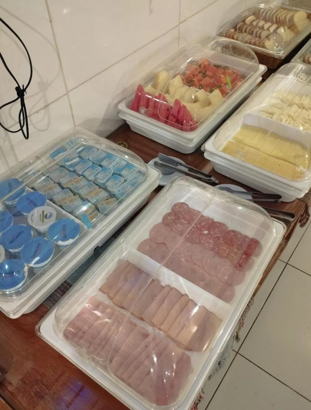 Buffet breakfast in Hotel Rio Penedo