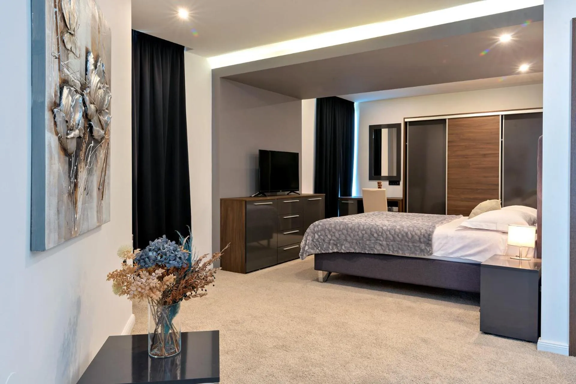 Bedroom, Bed in Hotel Park Superior 3*