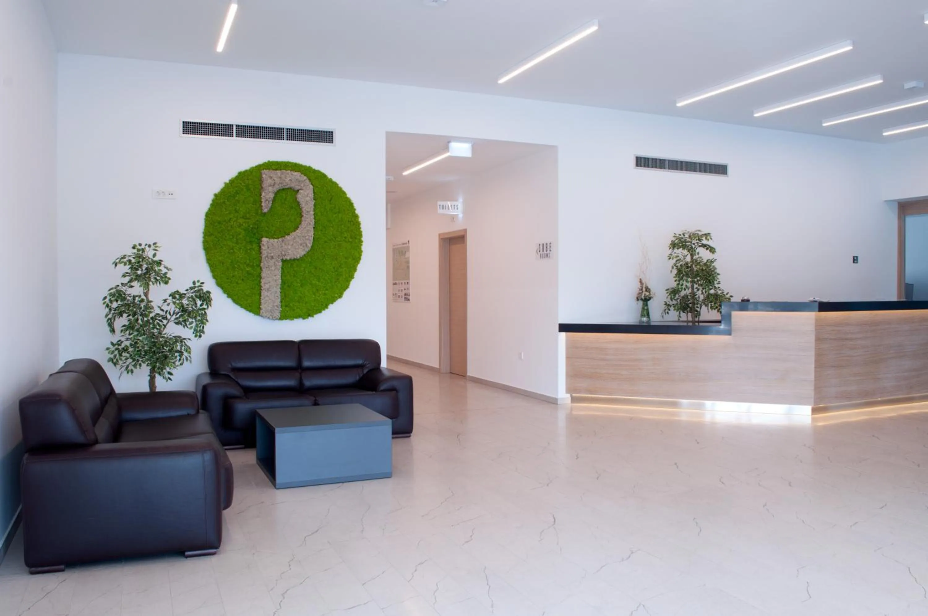 Lobby or reception in Hotel Park Superior 3*