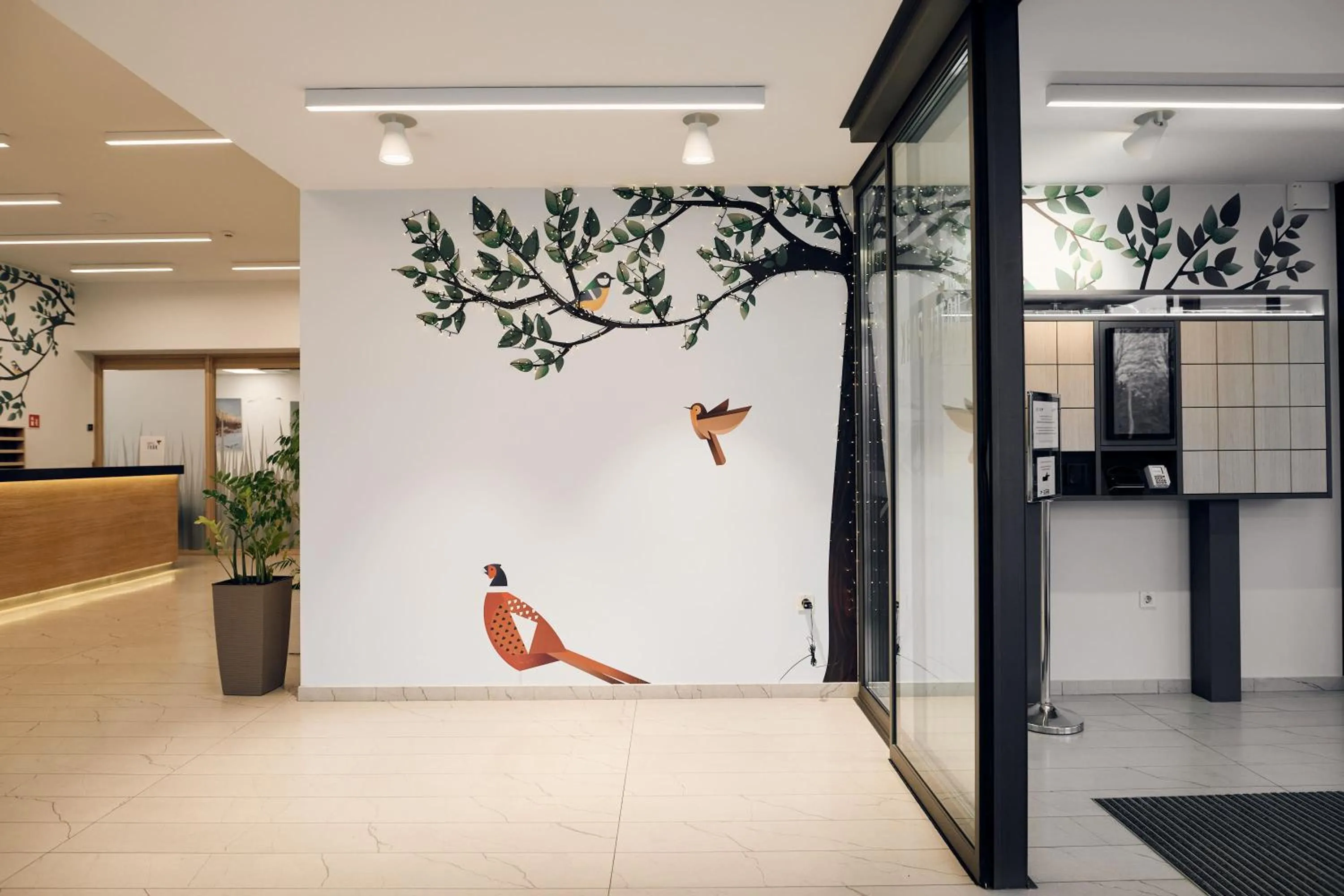 Lobby or reception in Hotel Park Superior 3*