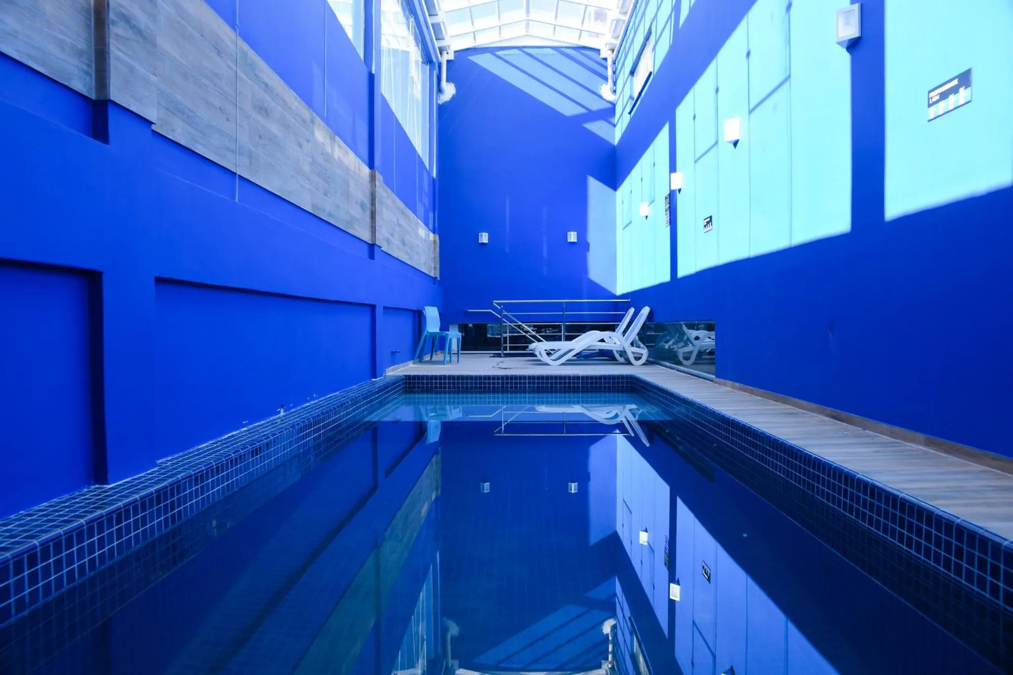 Swimming pool in Blue Open Hotel