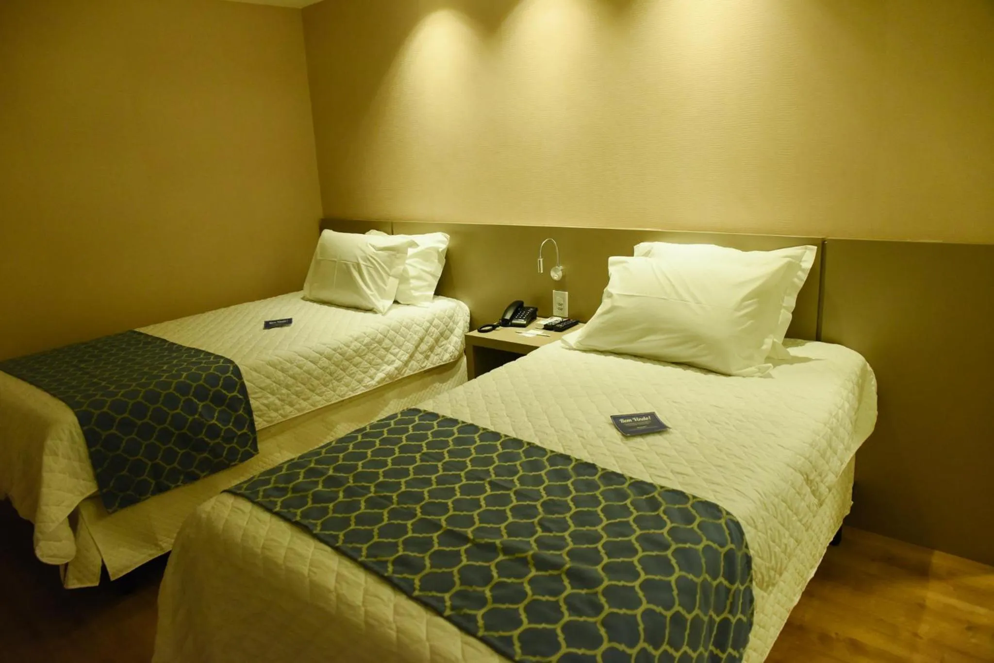 Bed in Blue Open Hotel