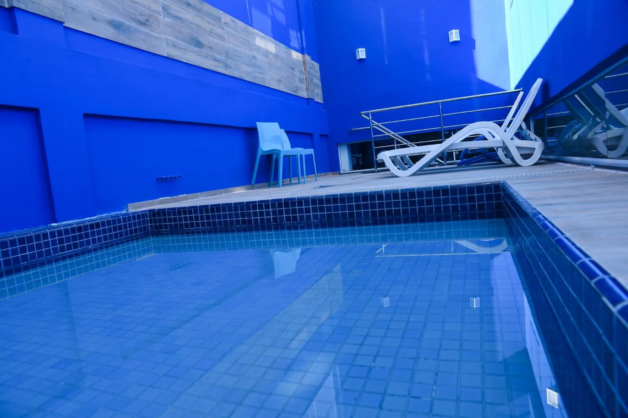 Swimming pool in Blue Open Hotel