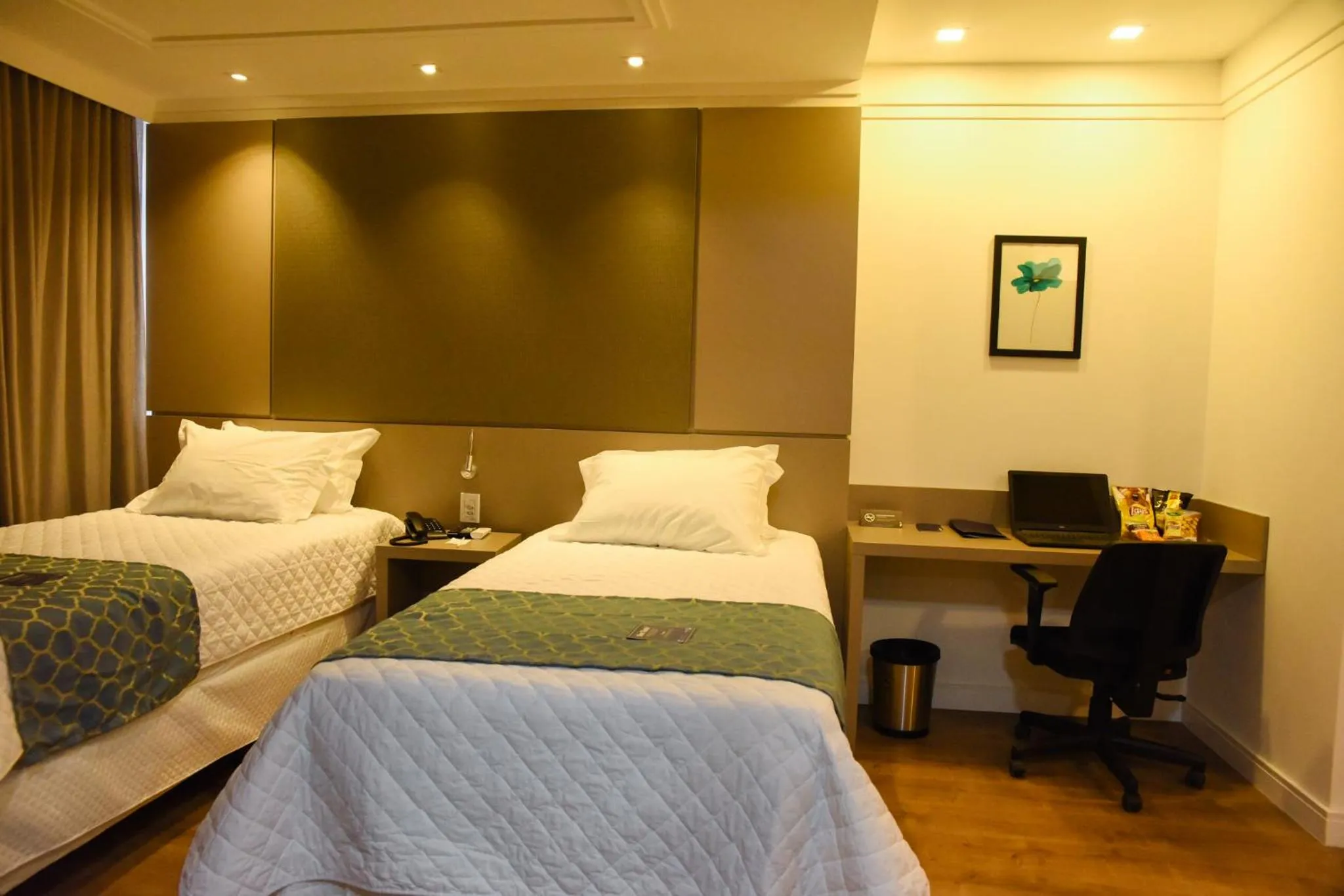 Bed in Blue Open Hotel