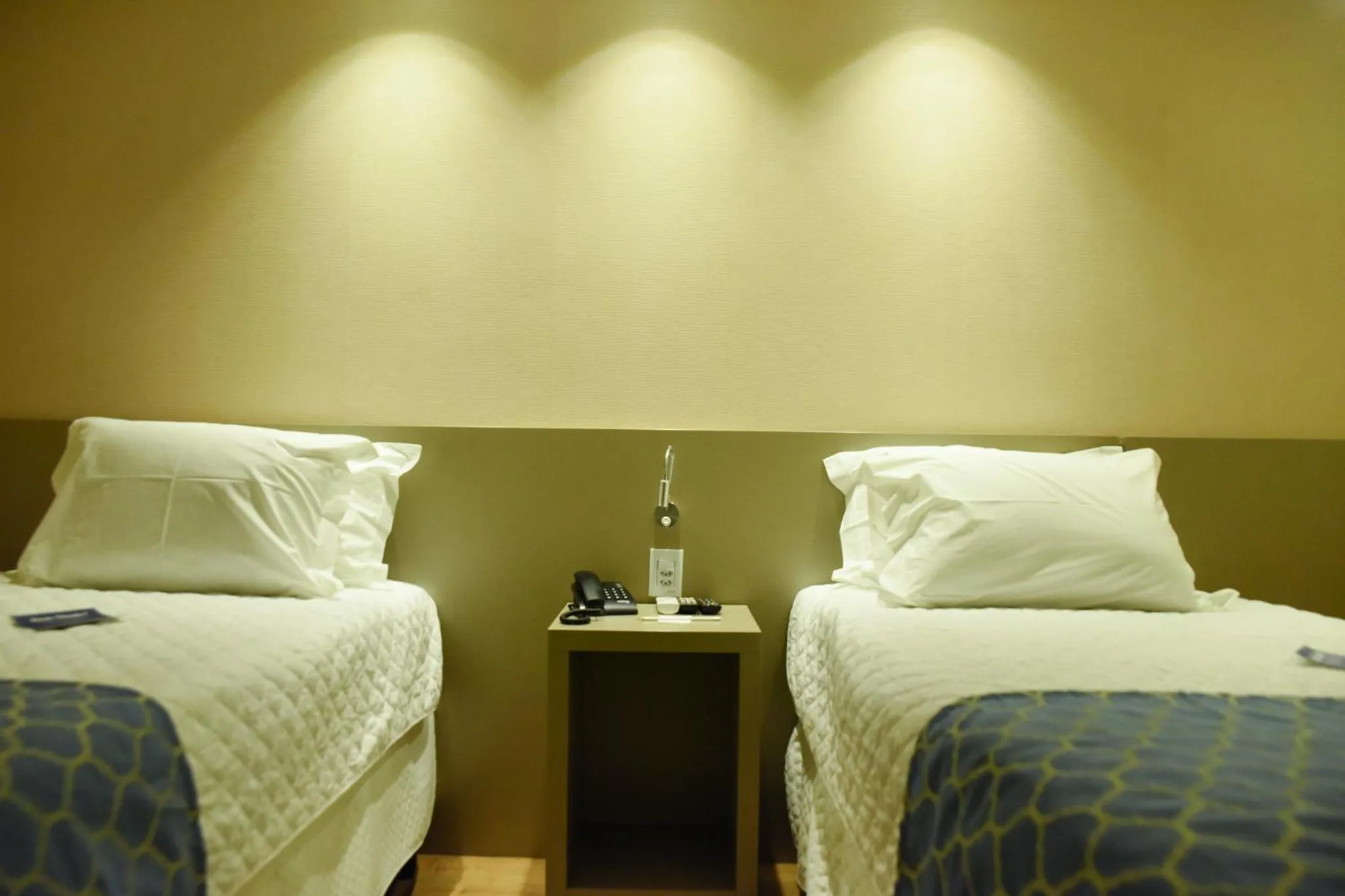 Bed in Blue Open Hotel