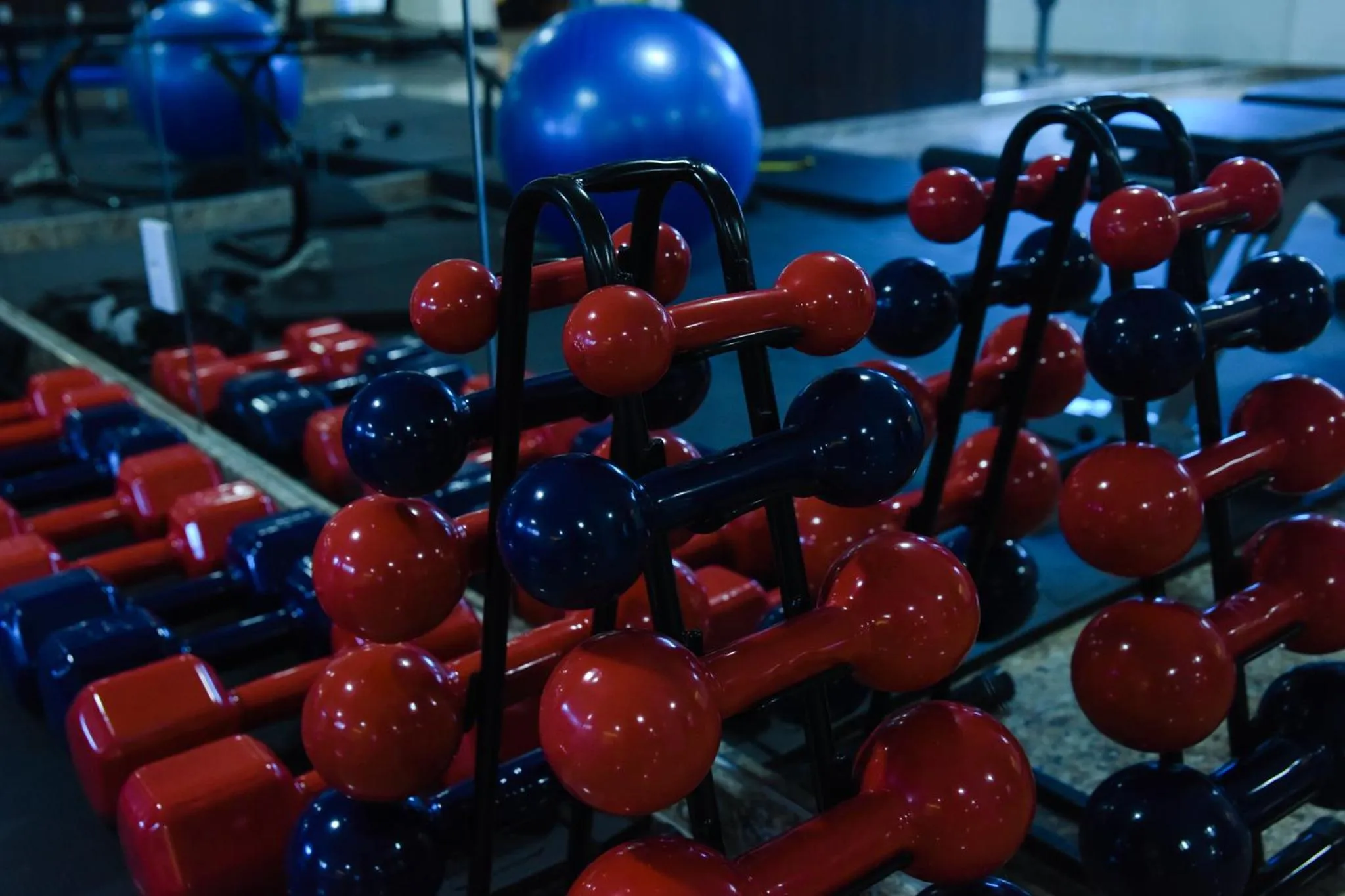 Fitness centre/facilities in Blue Open Hotel