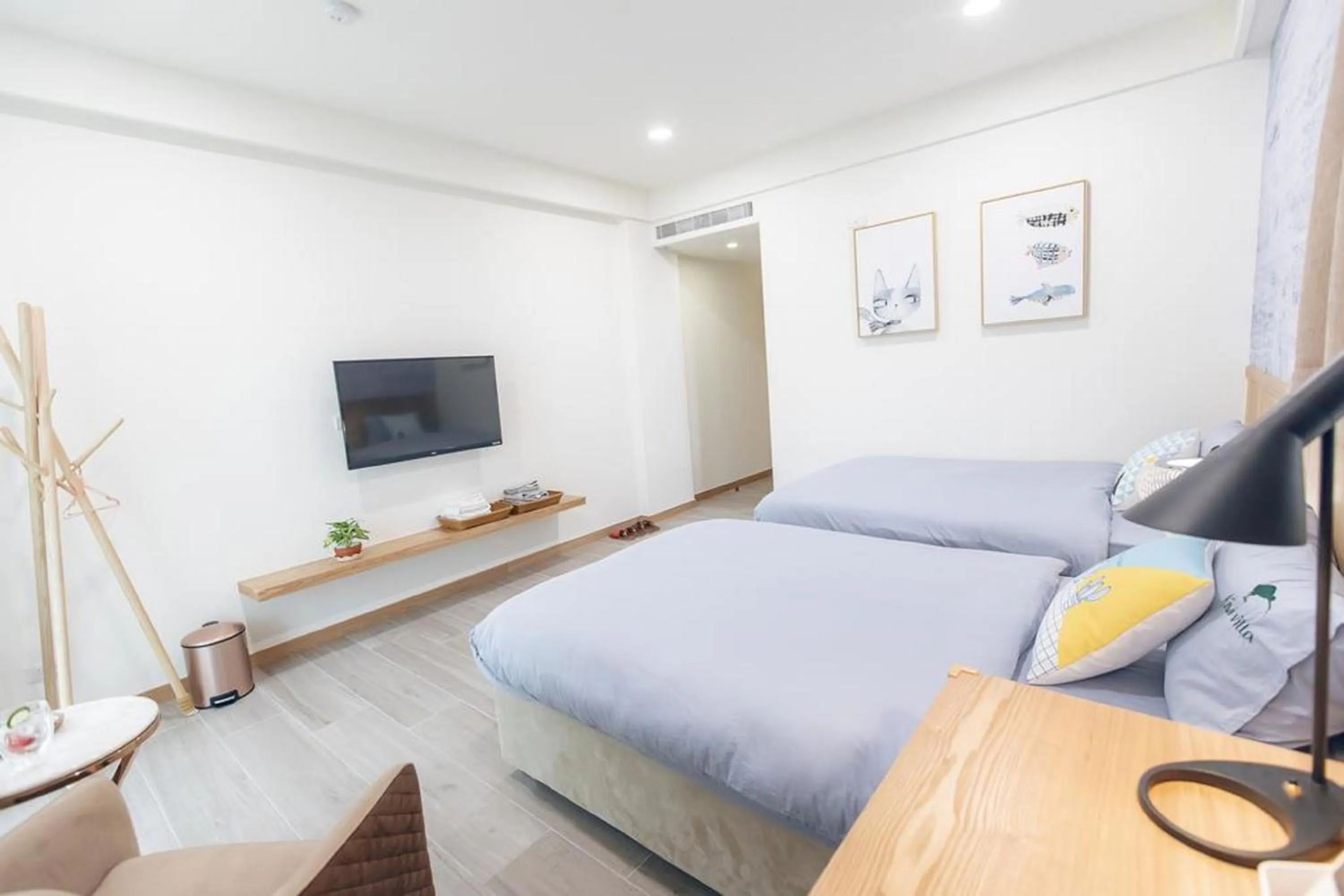 Decorative detail, Bed in Kiwi Villa