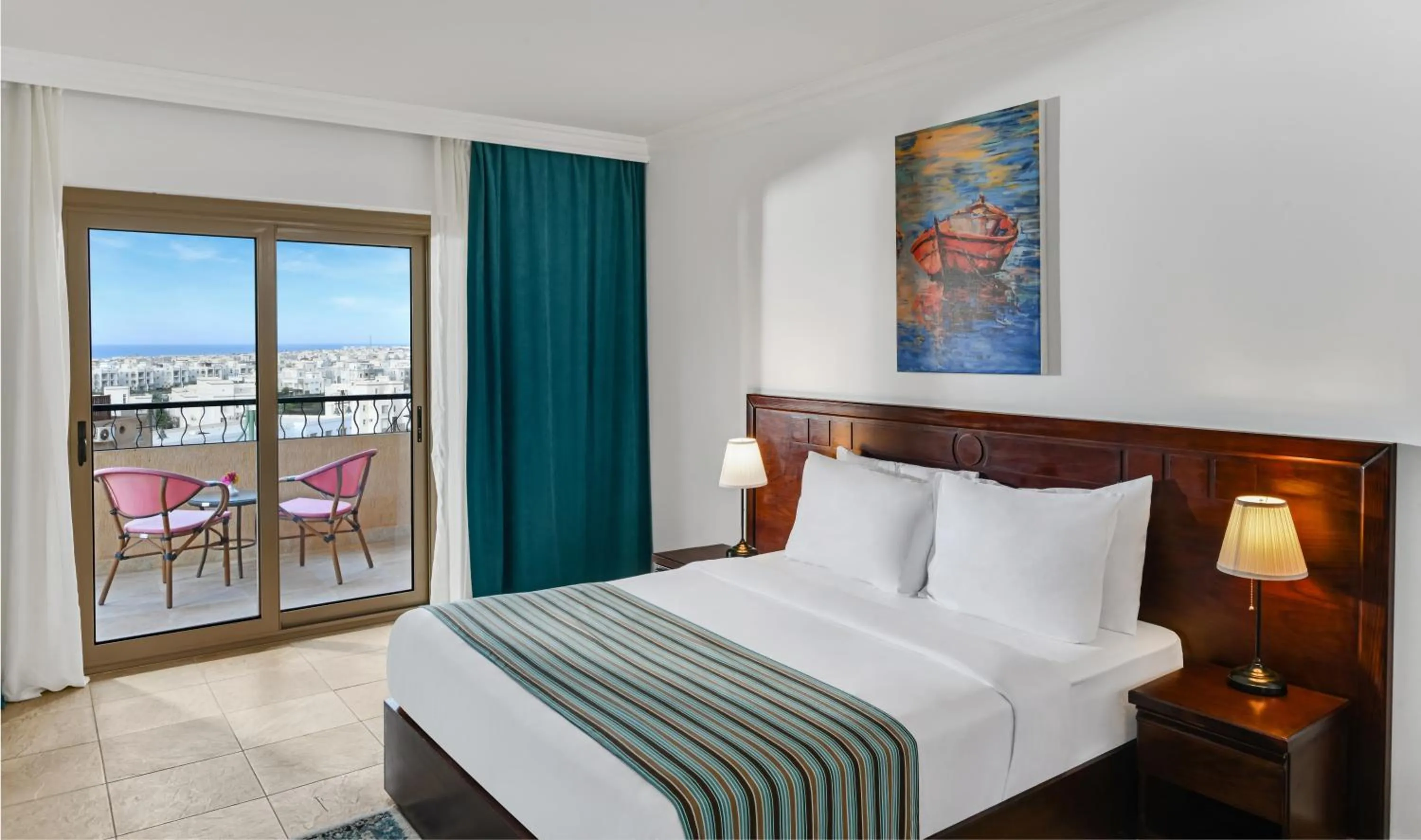 Bed in Aura Resort Sidi Abd El Rahman El Alamein