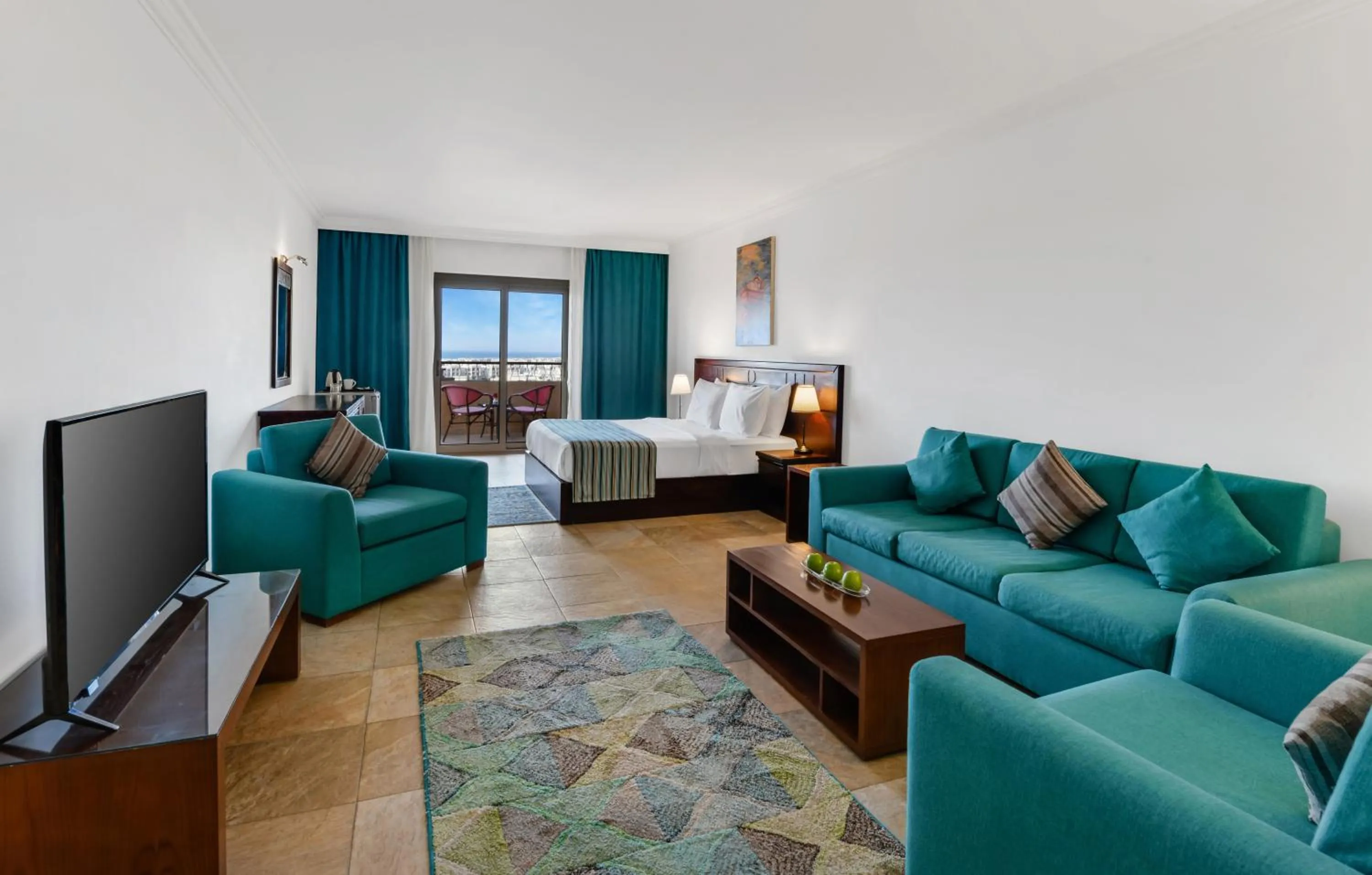 Bed in Aura Resort Sidi Abd El Rahman El Alamein