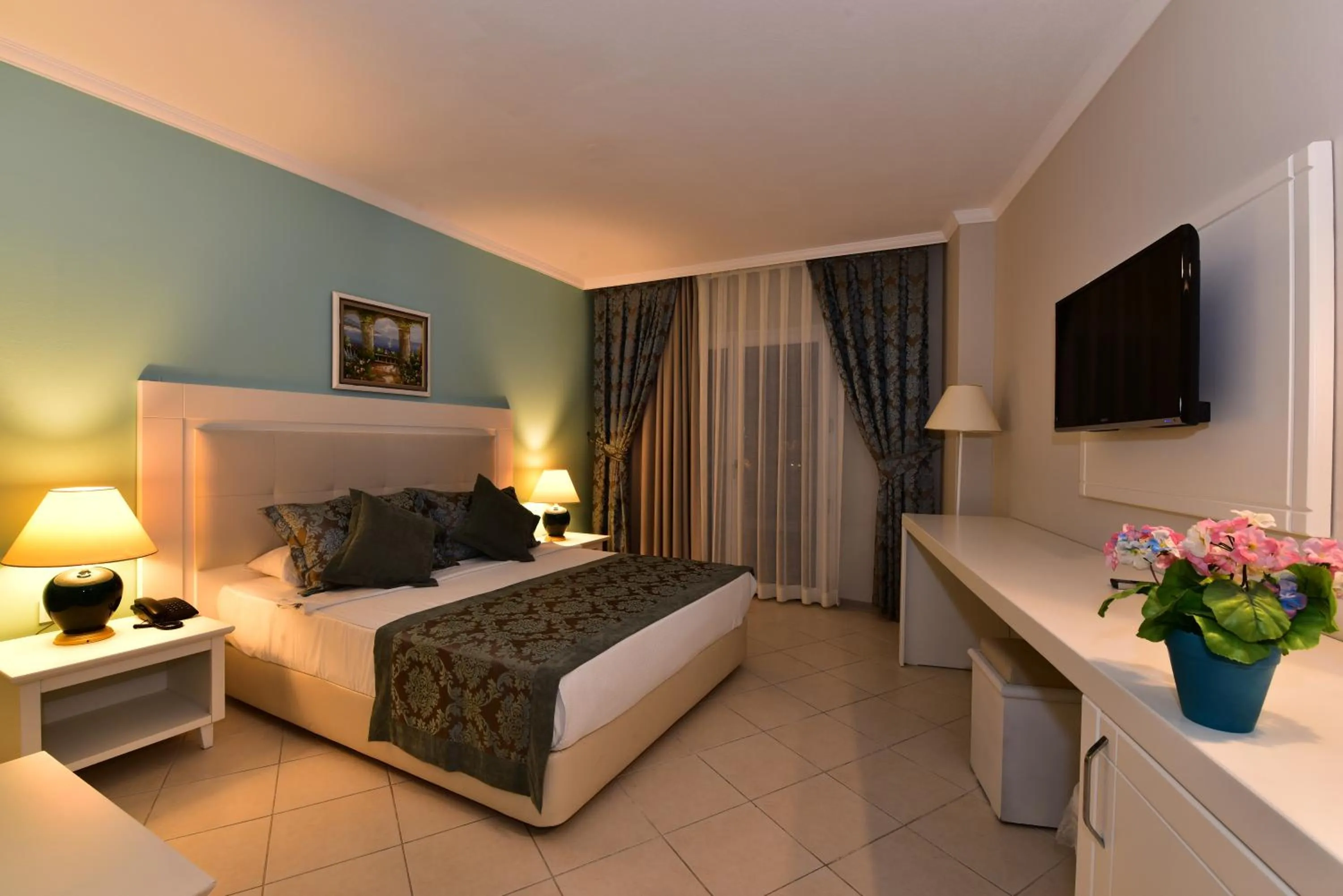 Photo of the whole room, Bed in Ayaz Aqua Beach Hotel