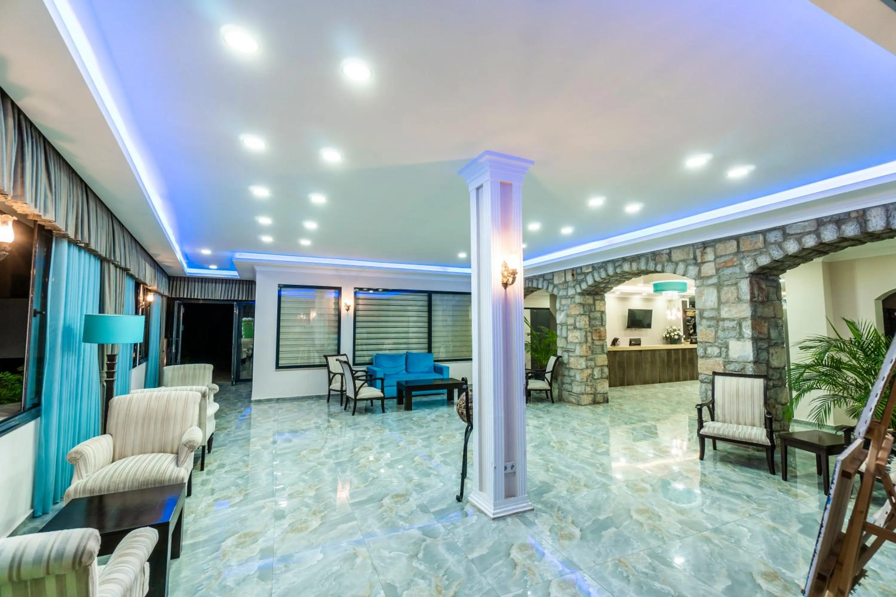 Lobby or reception in Ayaz Aqua Beach Hotel