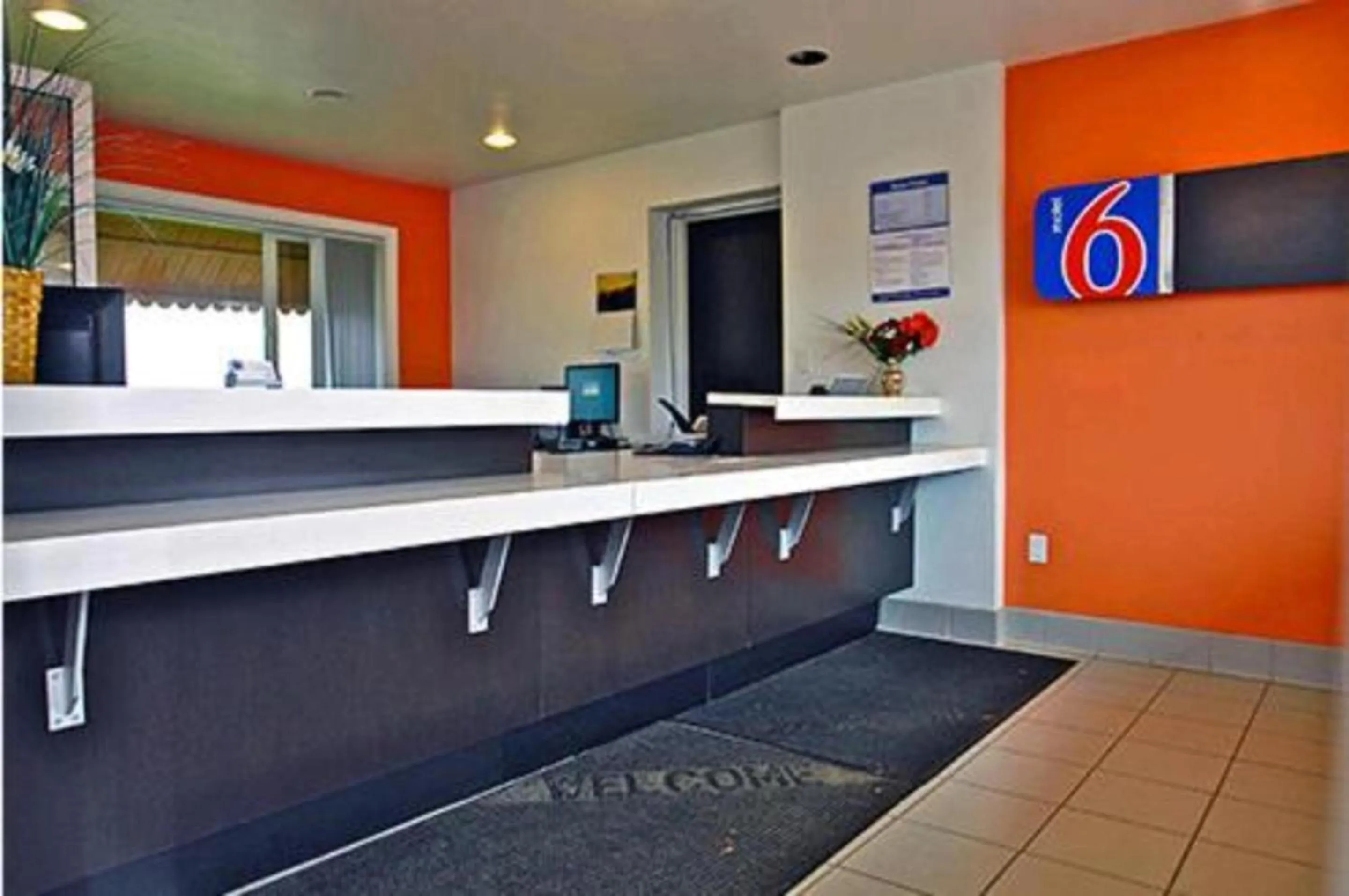 Lobby or reception in Motel 6 Riverton WY