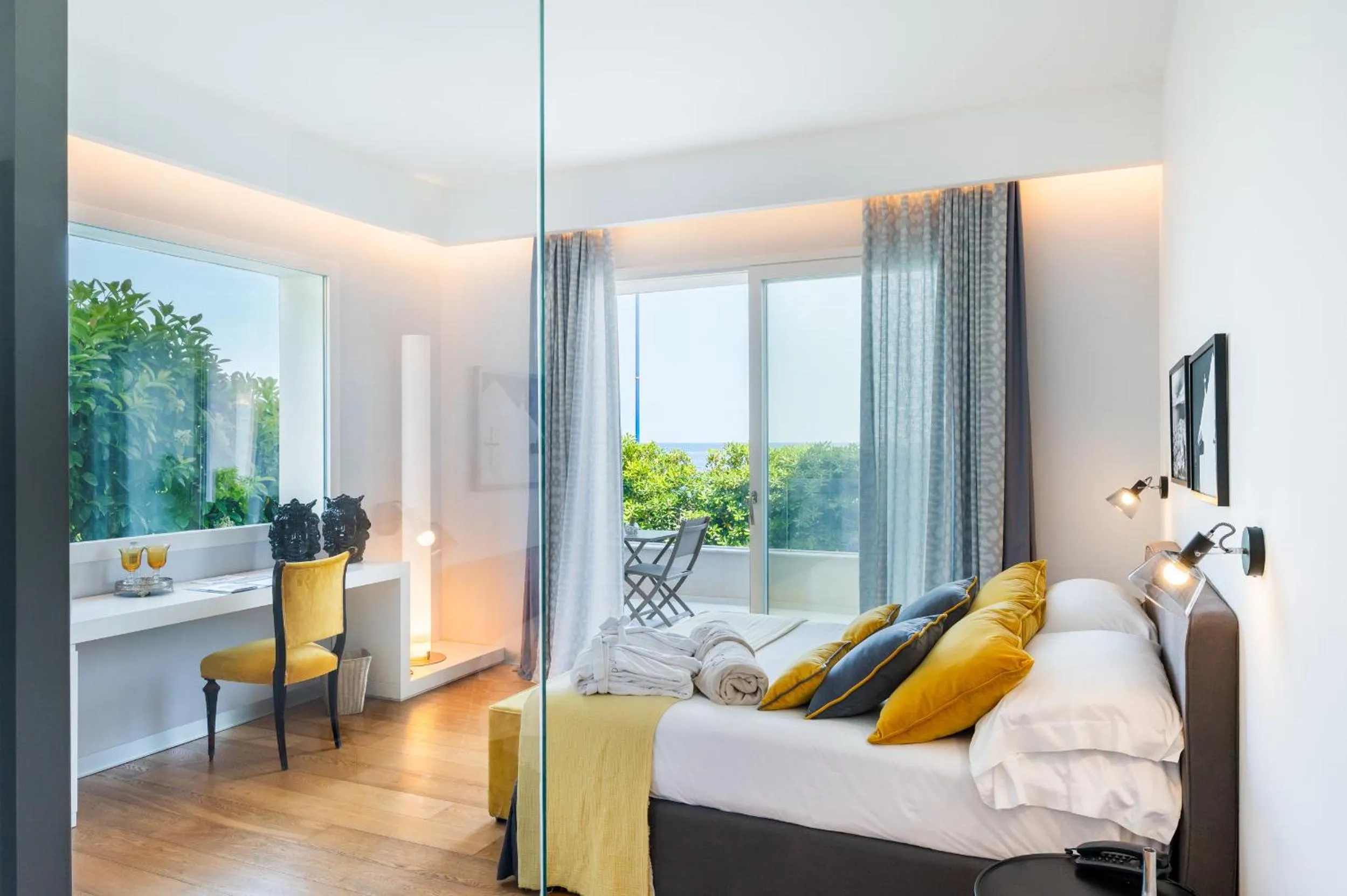 Bed in Unìco Boutique Hotel d'Arte