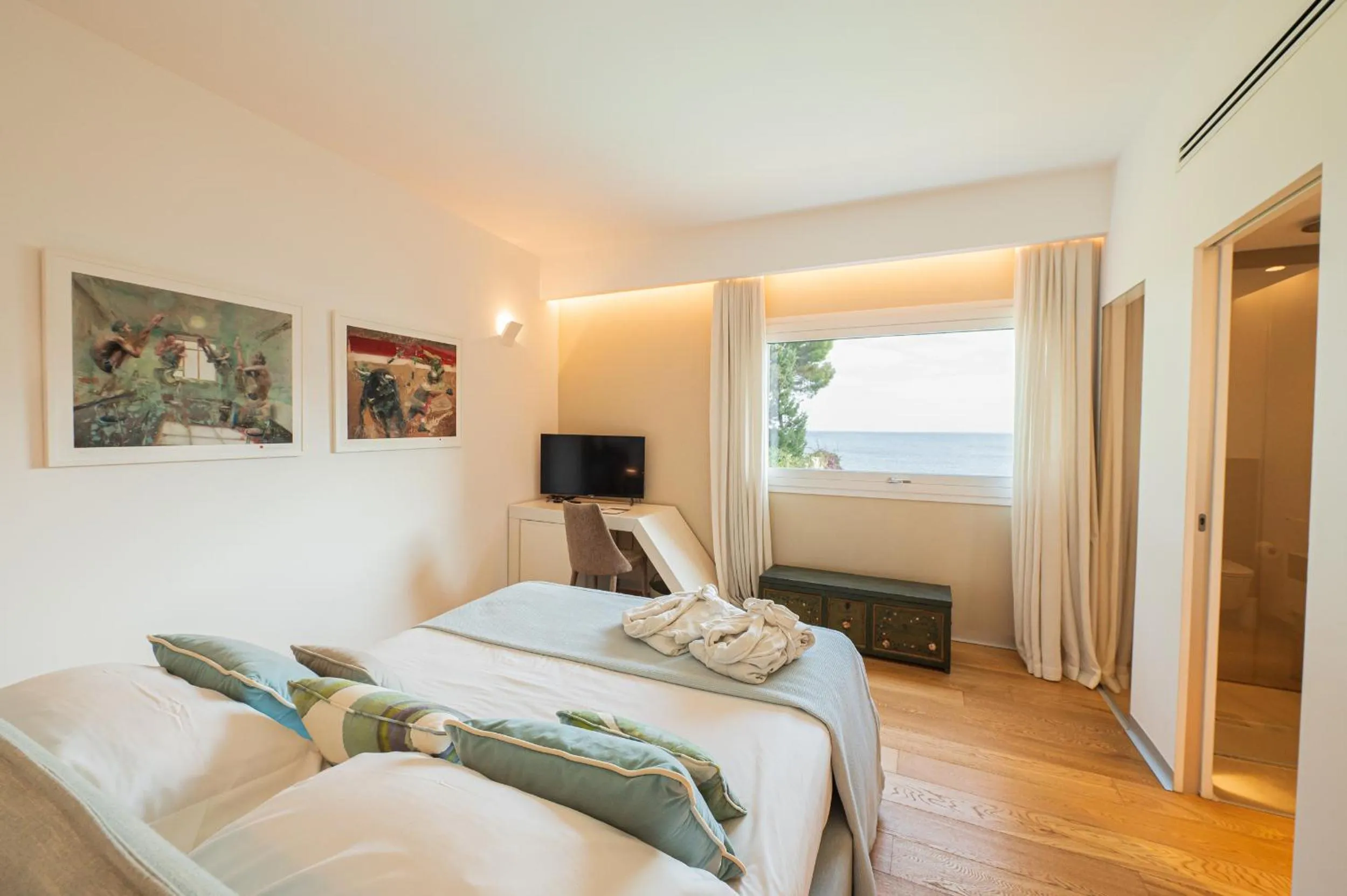 Bed in Unìco Boutique Hotel d'Arte