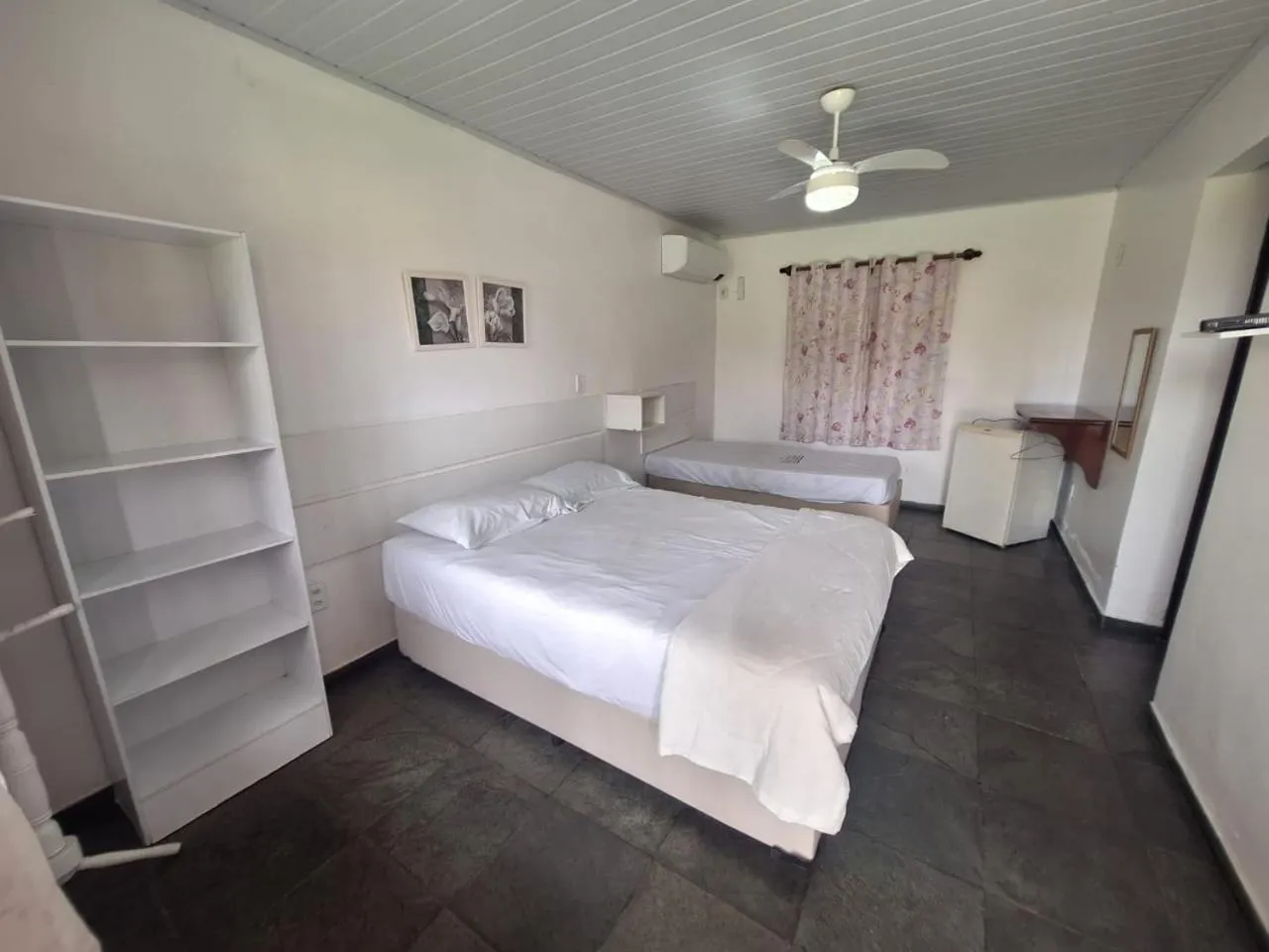 Bed in Pousada Estalage