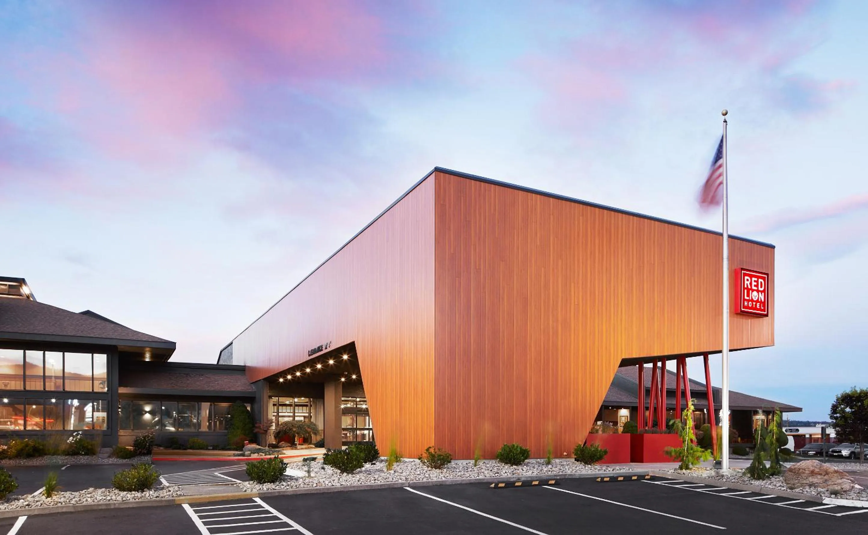 Property building in Red Lion Hotel Wenatchee City Center