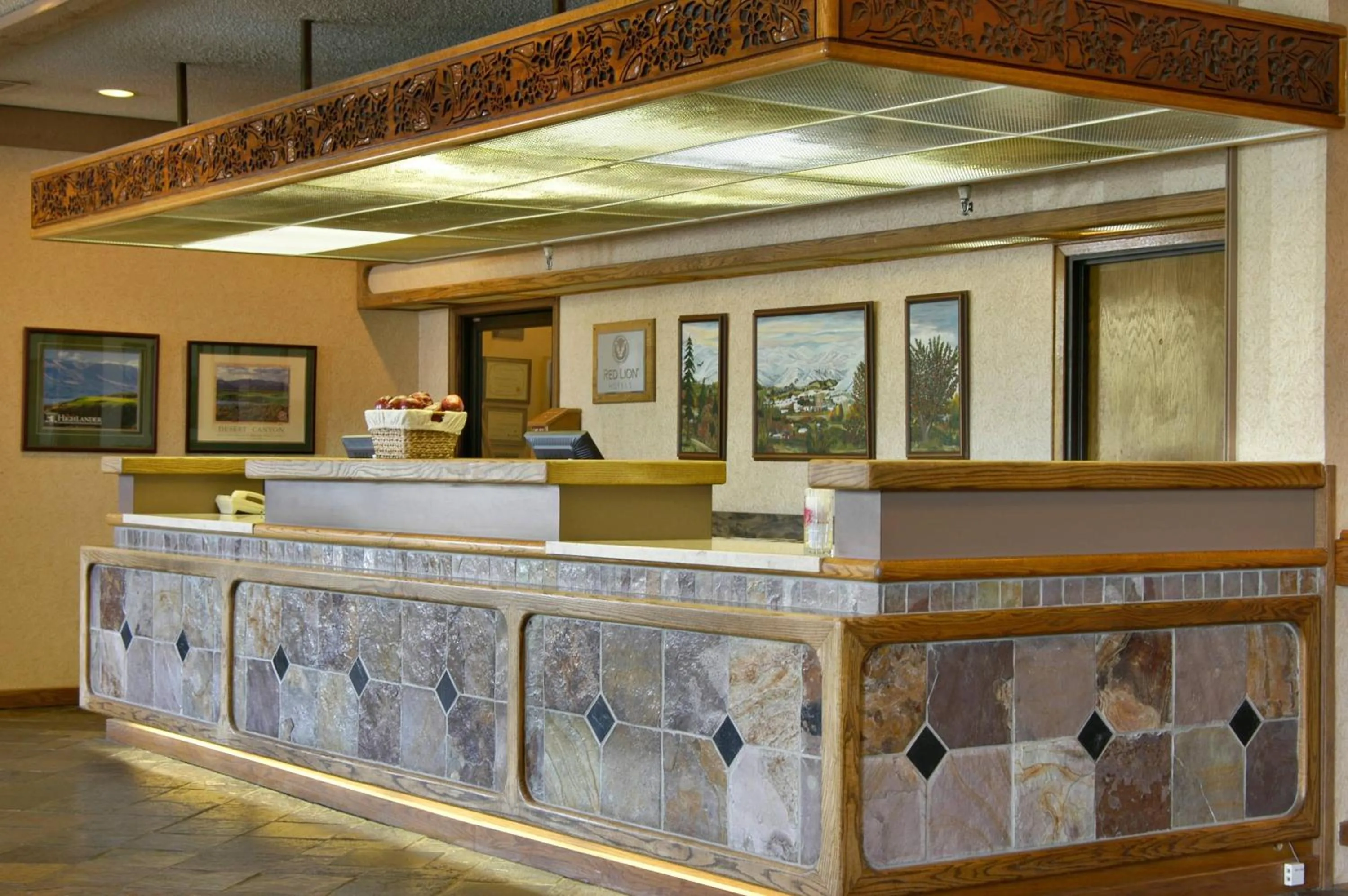Lobby or reception in Red Lion Hotel Wenatchee City Center