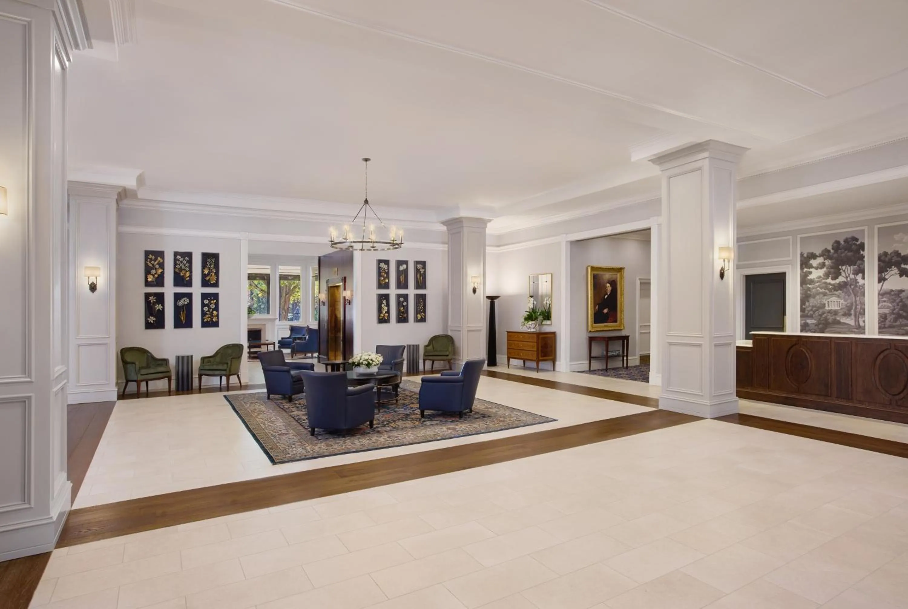 Lobby or reception in Washington Duke Inn & Golf Club