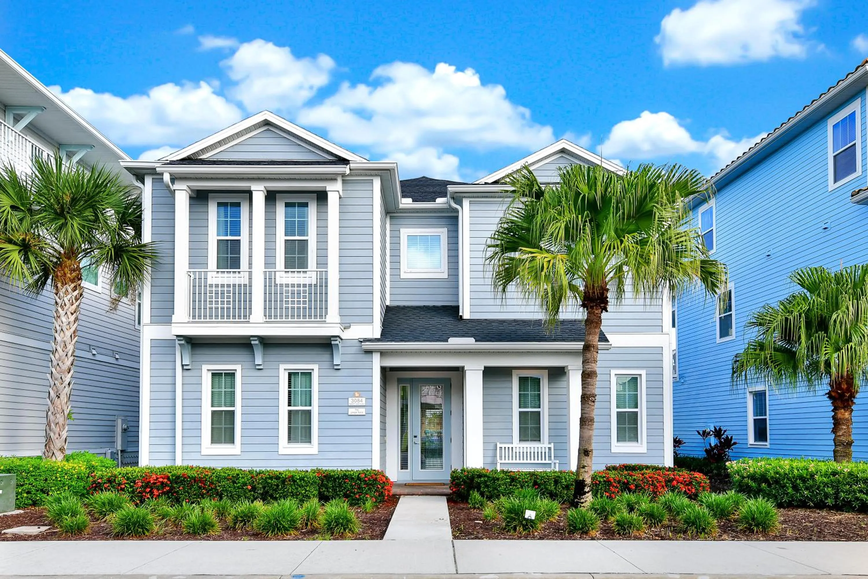 Property building in Margaritaville Cottages Orlando by Rentyl with H2O Waterpark