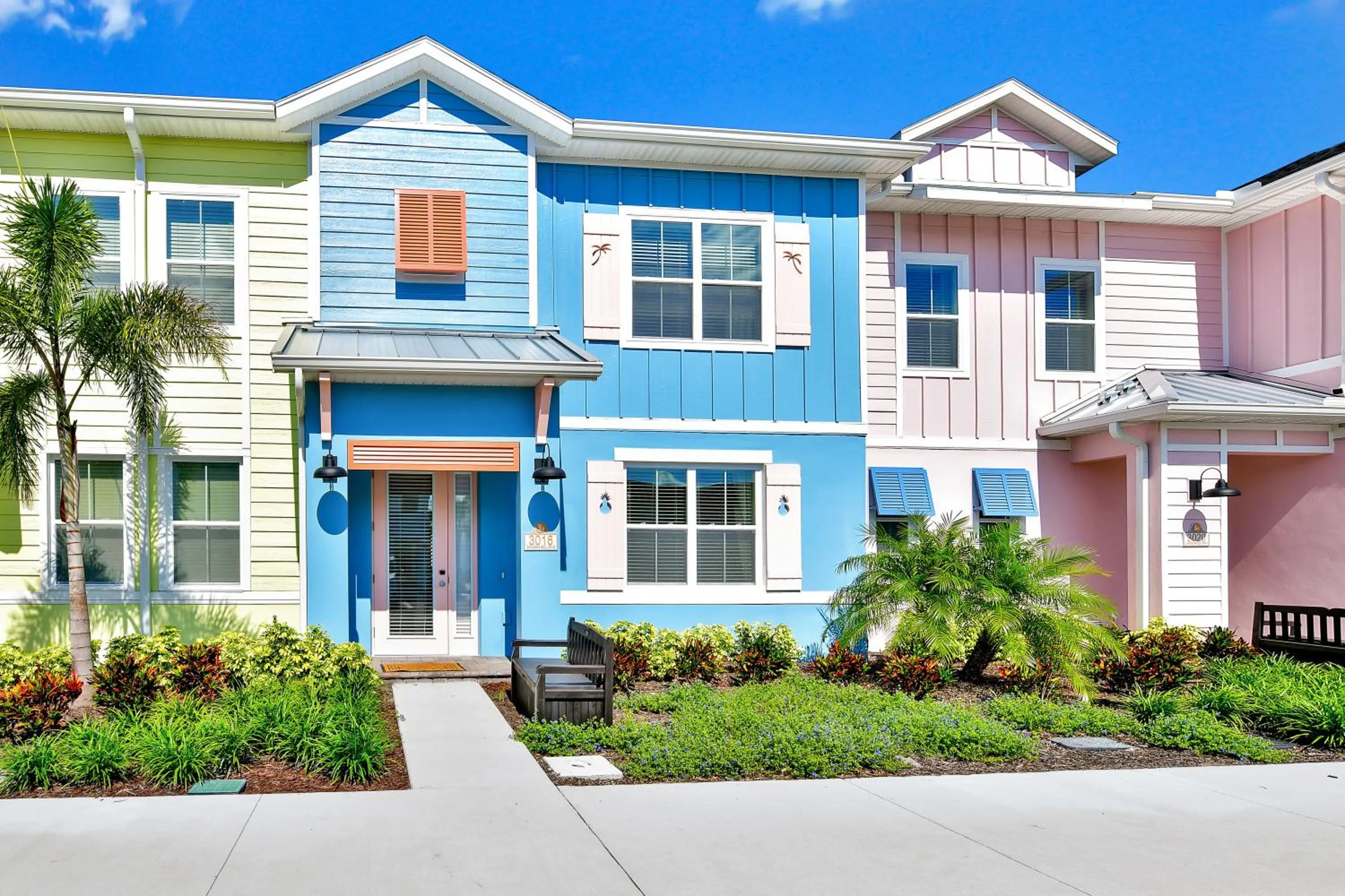 Property building in Margaritaville Cottages Orlando by Rentyl with H2O Waterpark