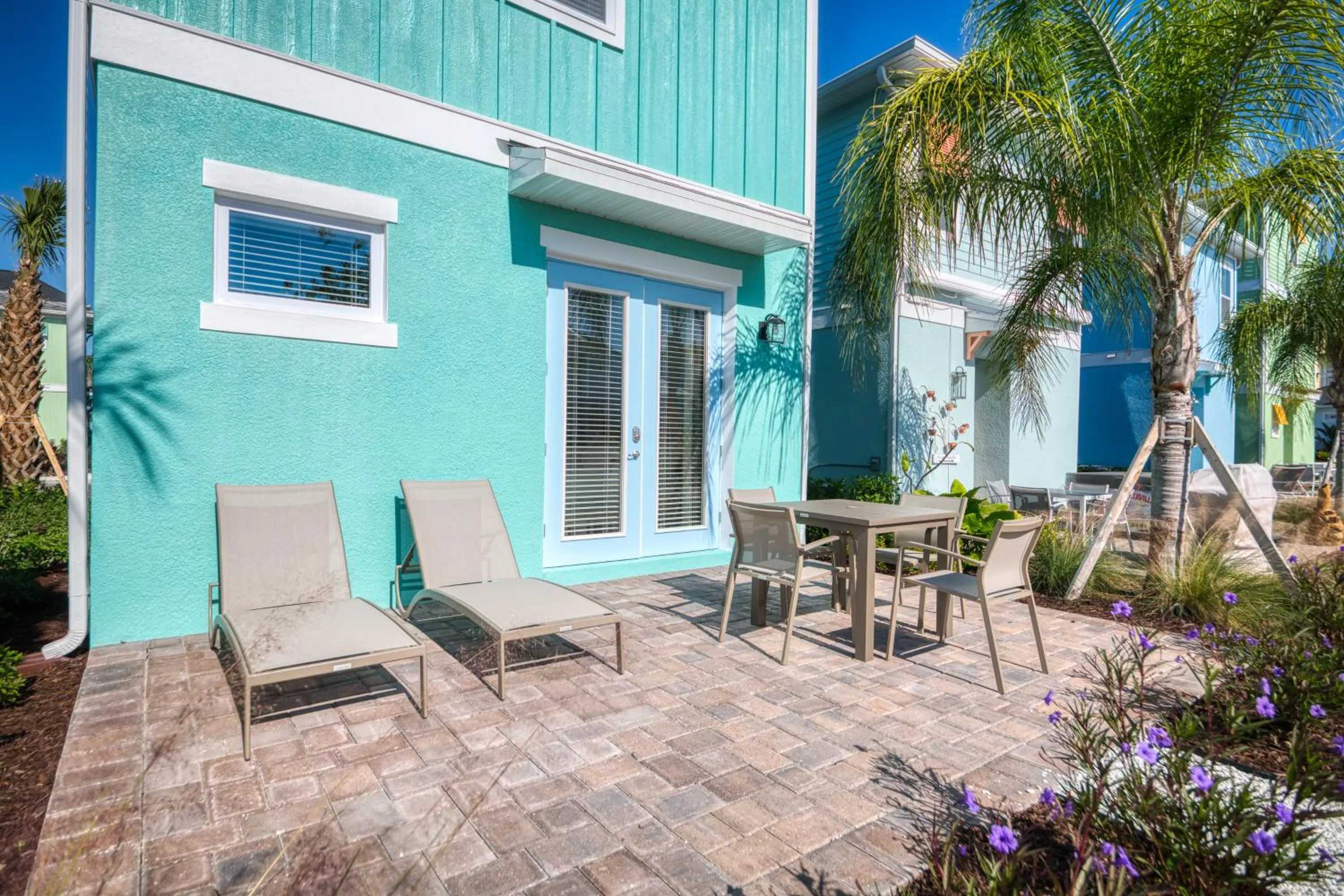 Property building in Margaritaville Cottages Orlando by Rentyl with H2O Waterpark