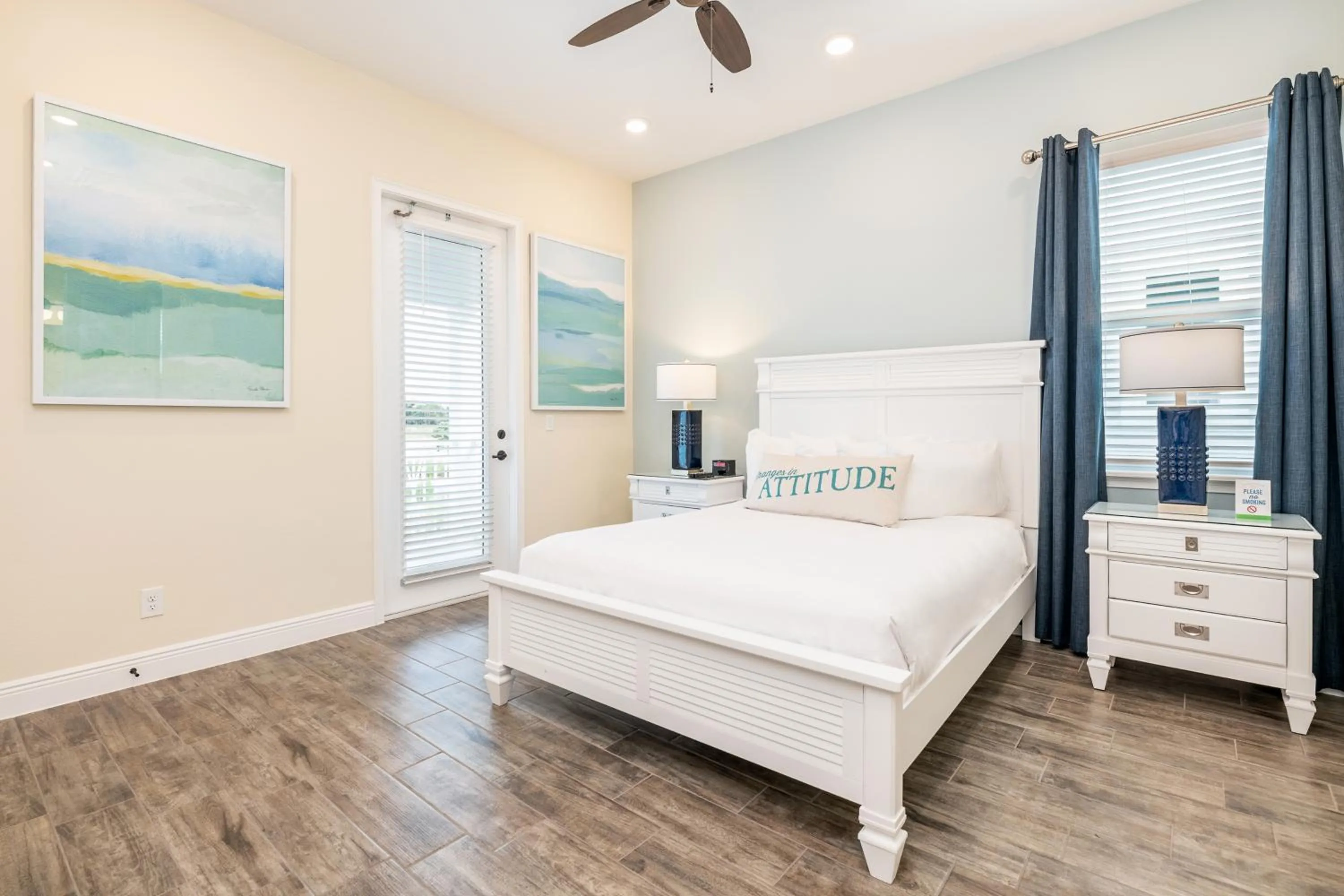 Bedroom, Bed in Margaritaville Cottages Orlando by Rentyl with H2O Waterpark