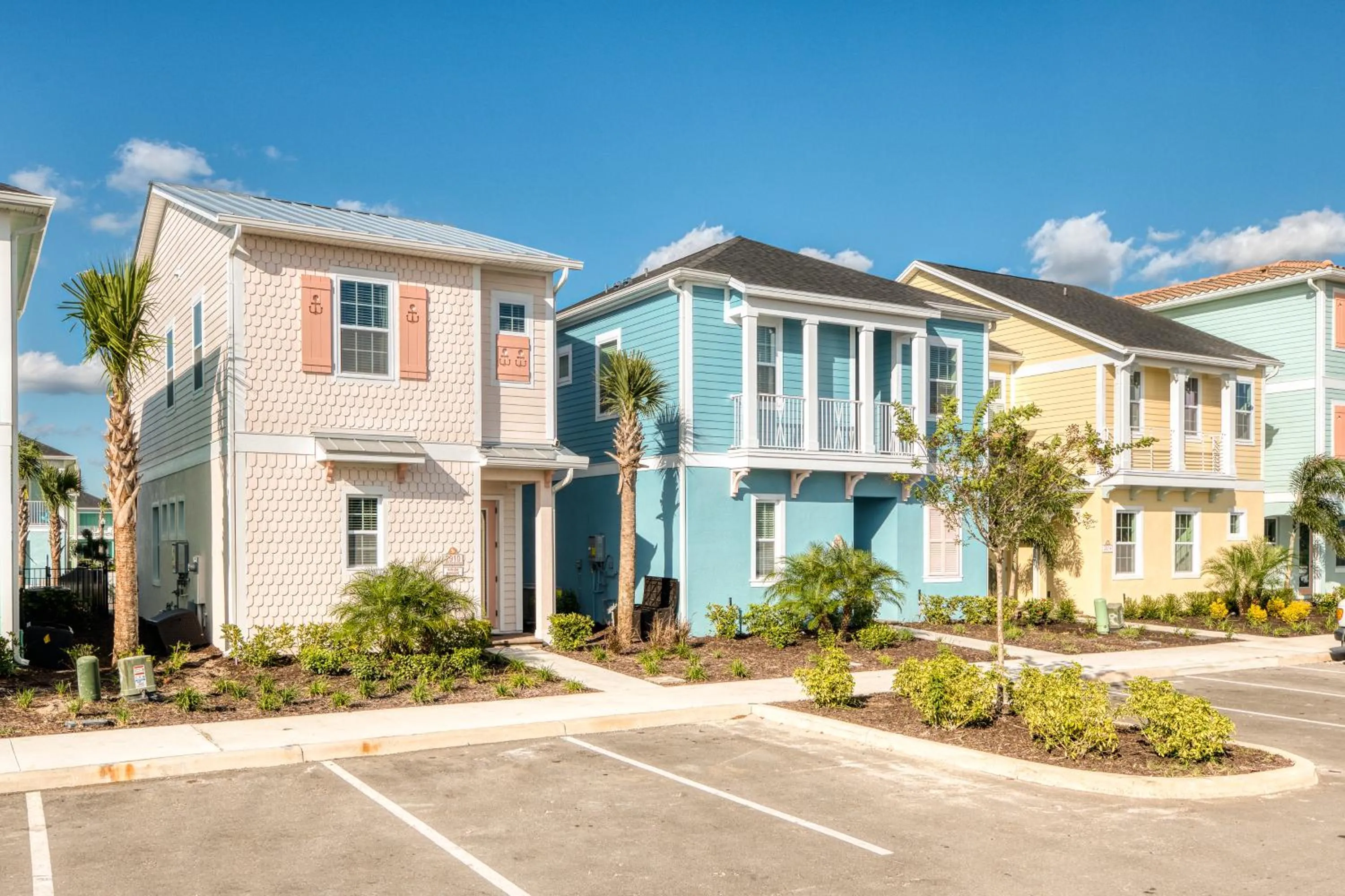 Property building in Margaritaville Cottages Orlando by Rentyl with H2O Waterpark