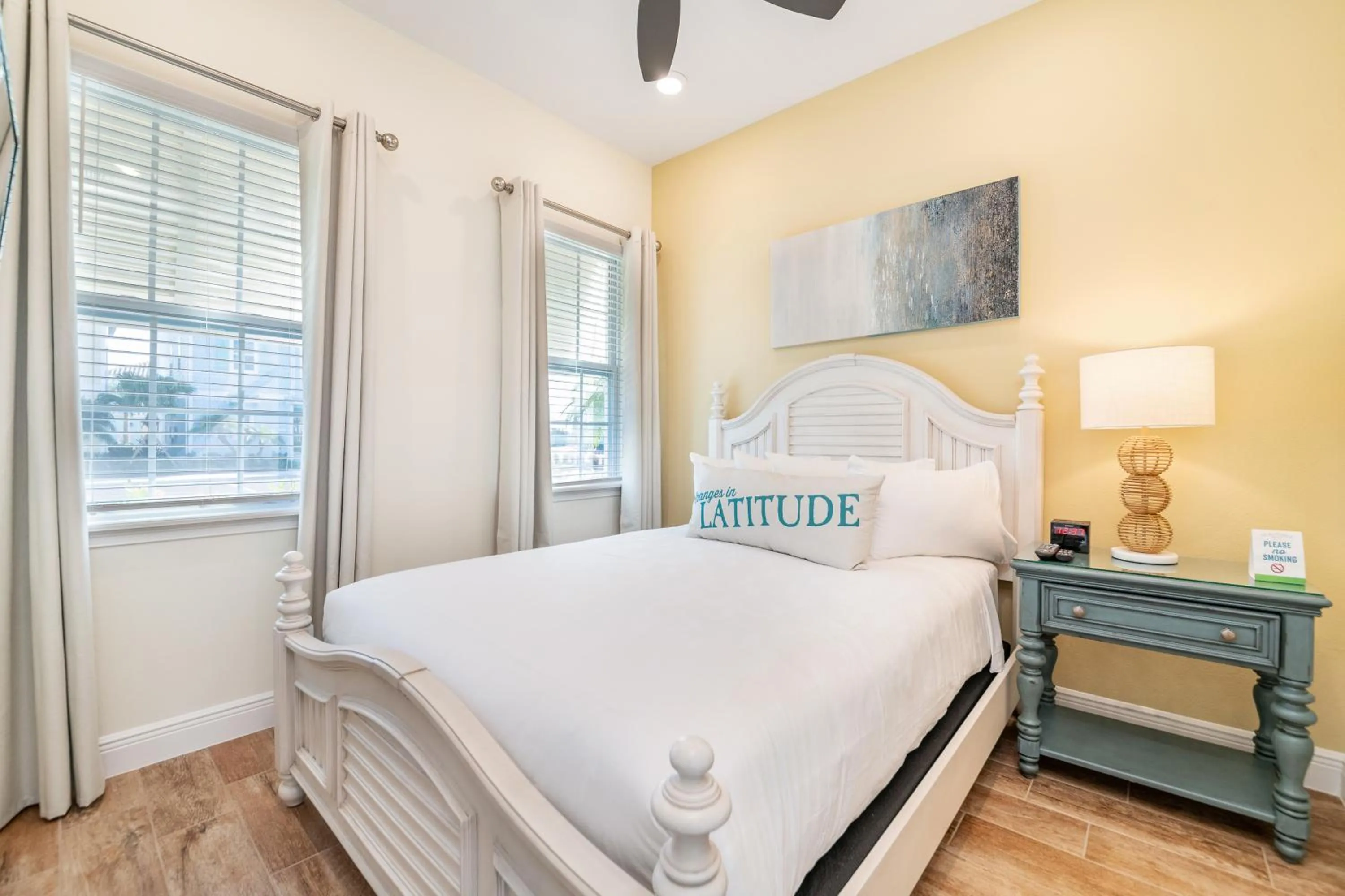 Bedroom, Bed in Margaritaville Cottages Orlando by Rentyl with H2O Waterpark