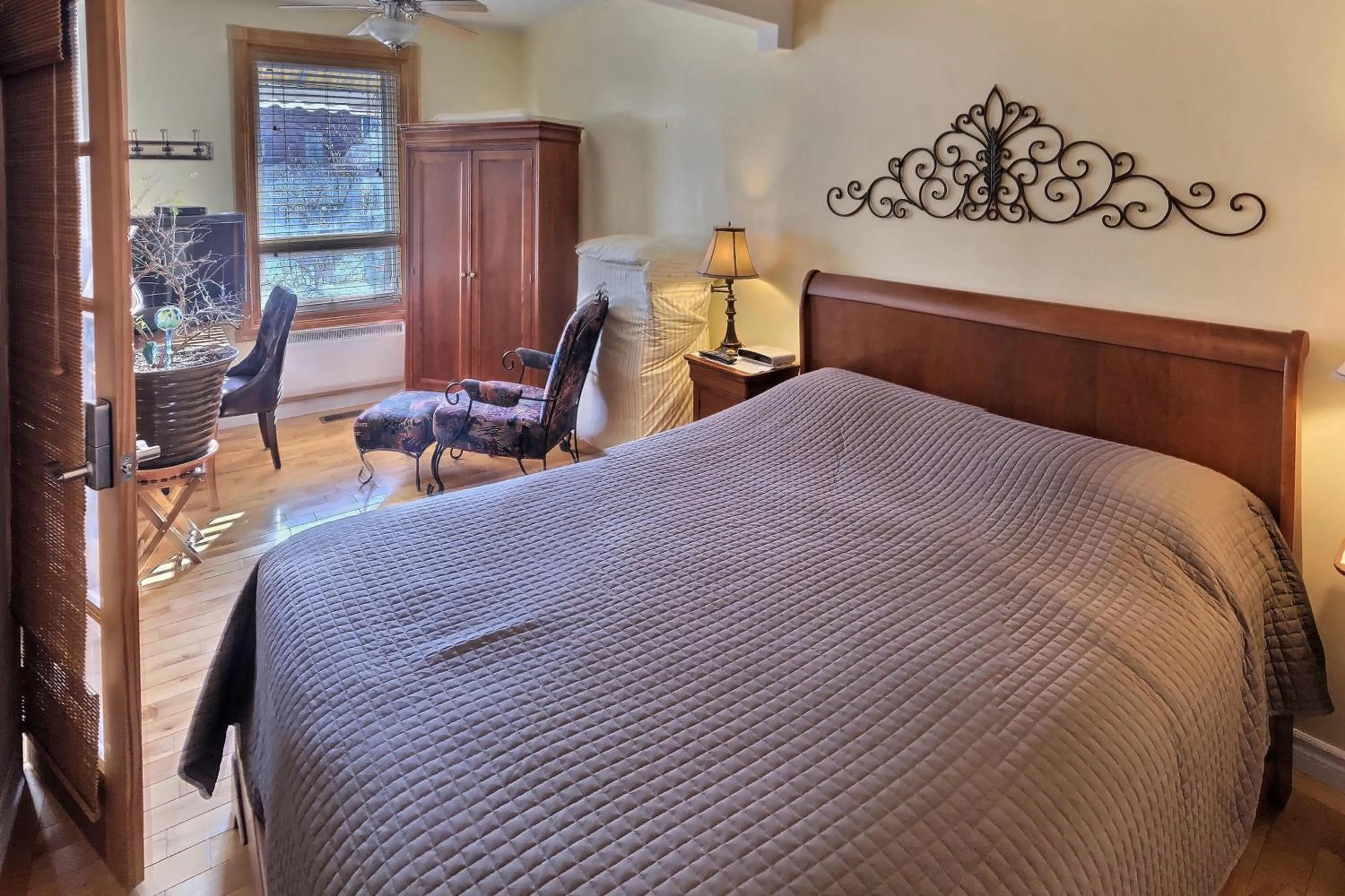 Bed in Gite Le Sieur de Joliette