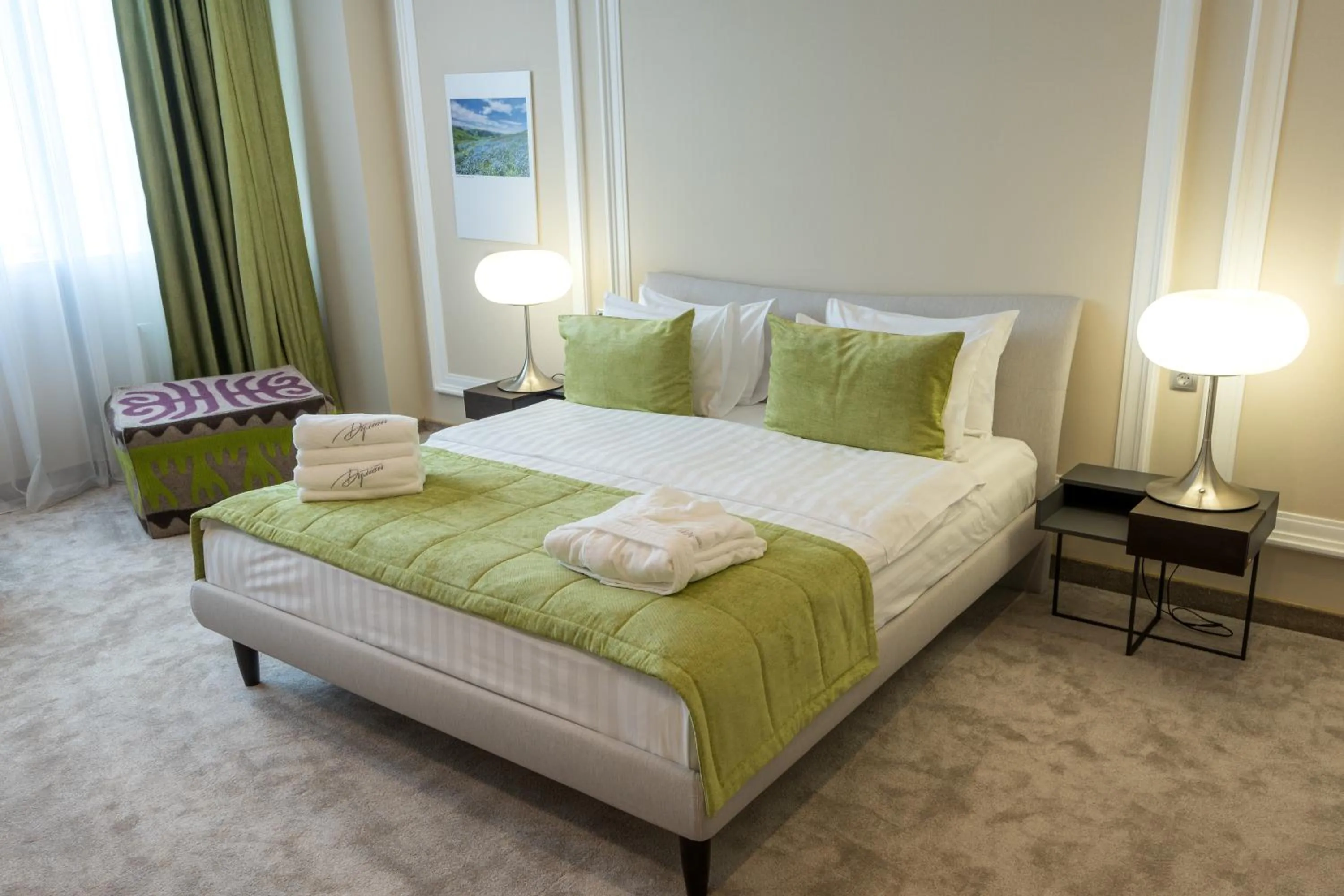 Decorative detail in Hotel Duman