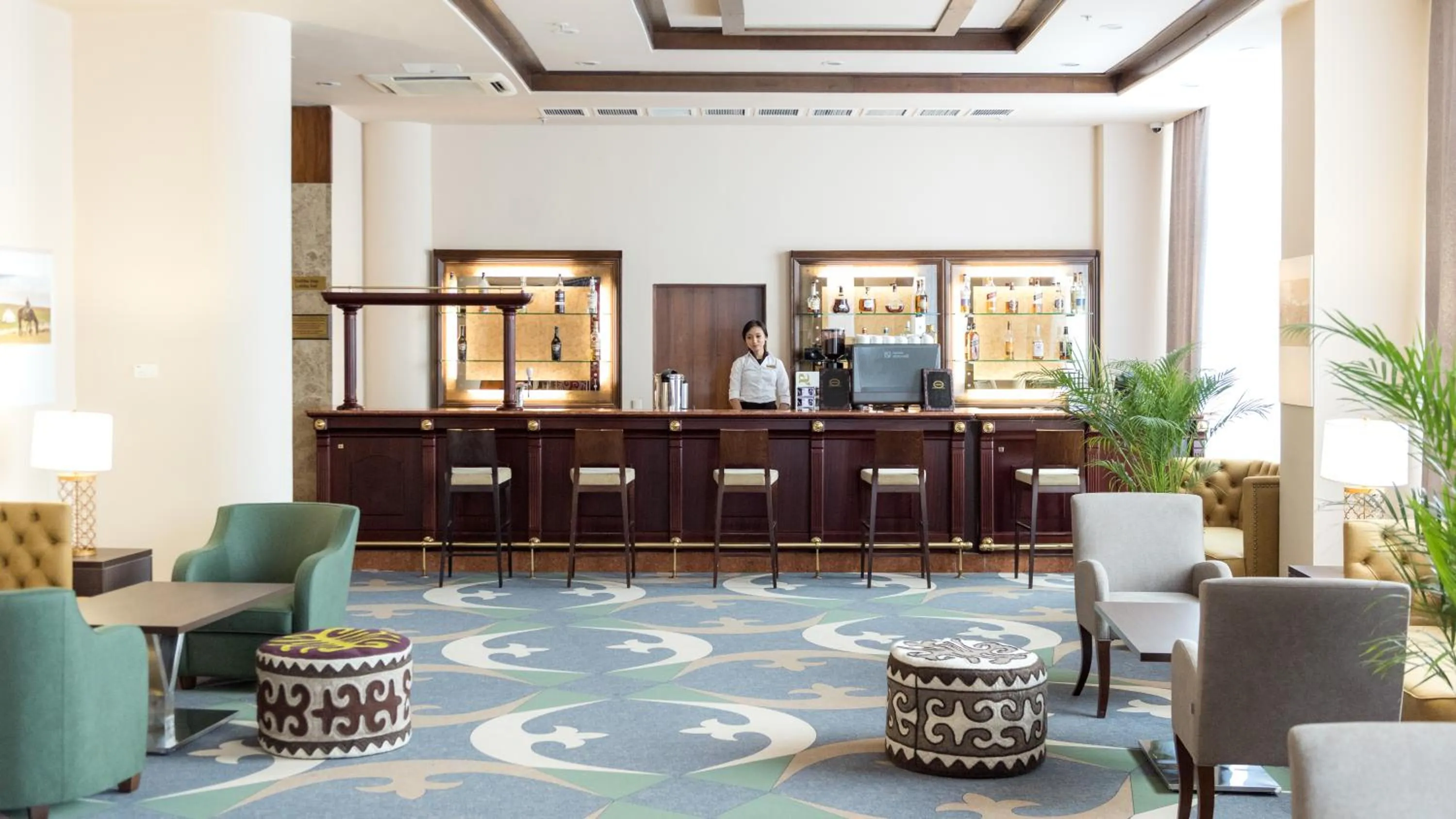 Lobby or reception in Hotel Duman