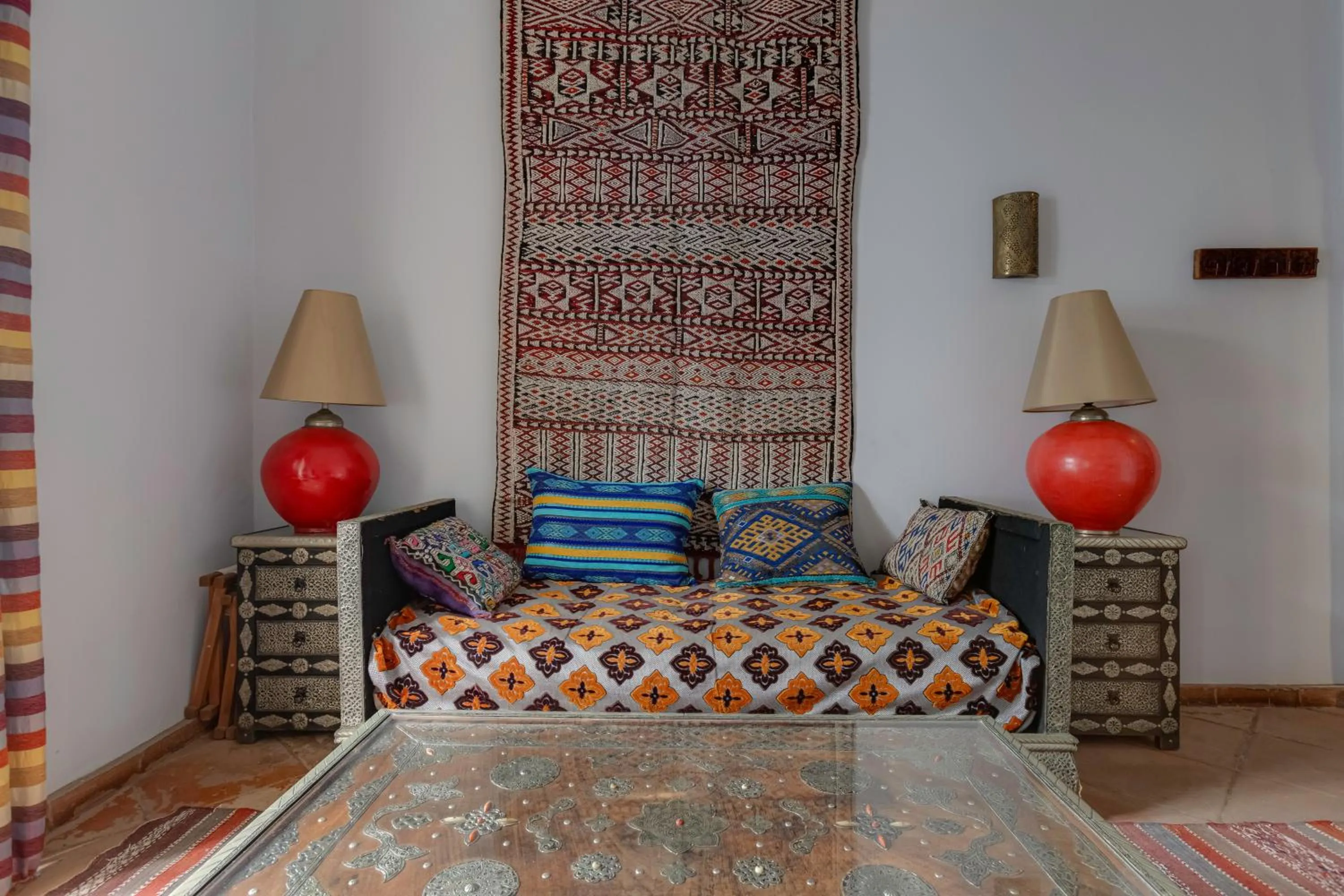 Living room, Bed in Casa da Moura