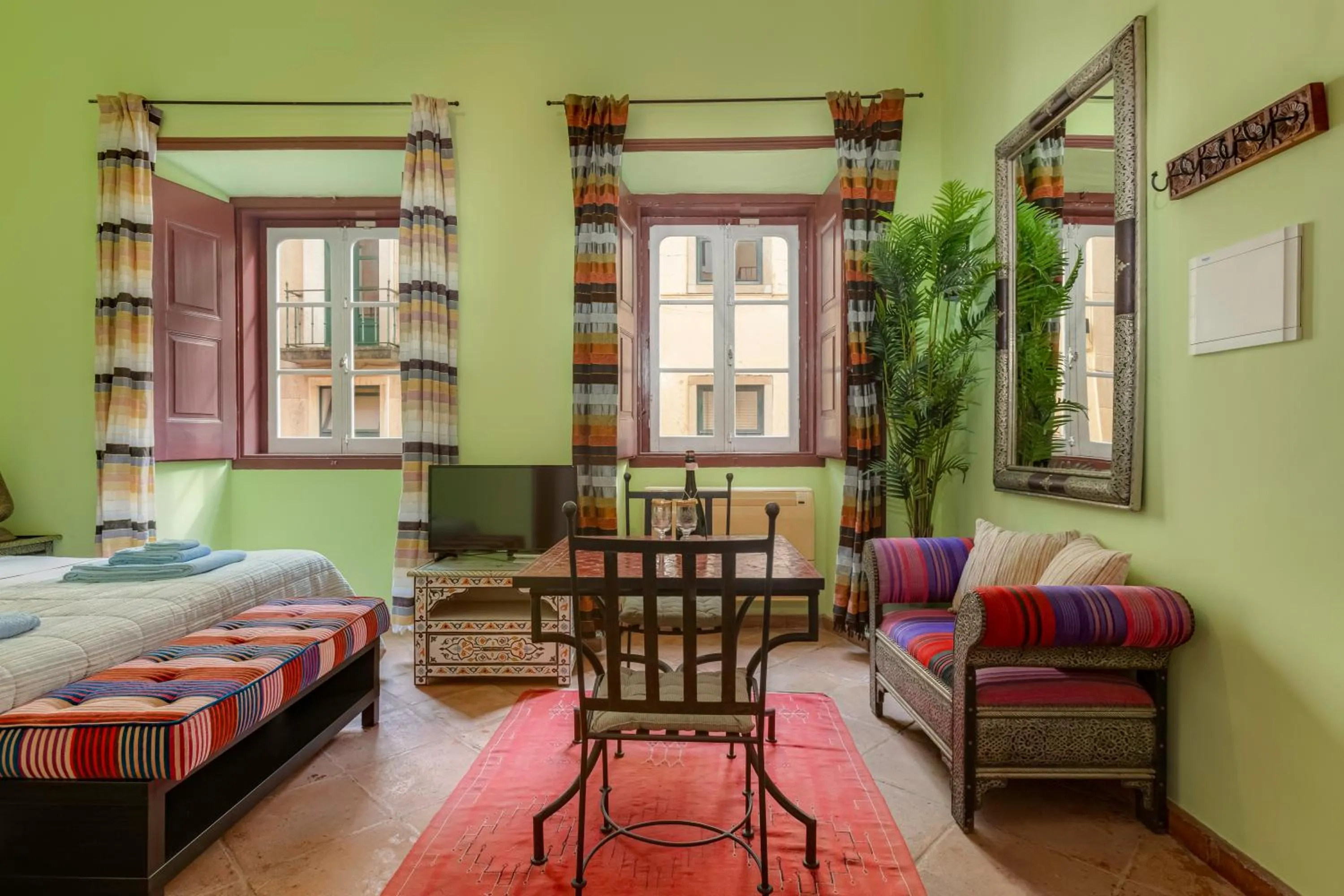 TV and multimedia, Bed in Casa da Moura