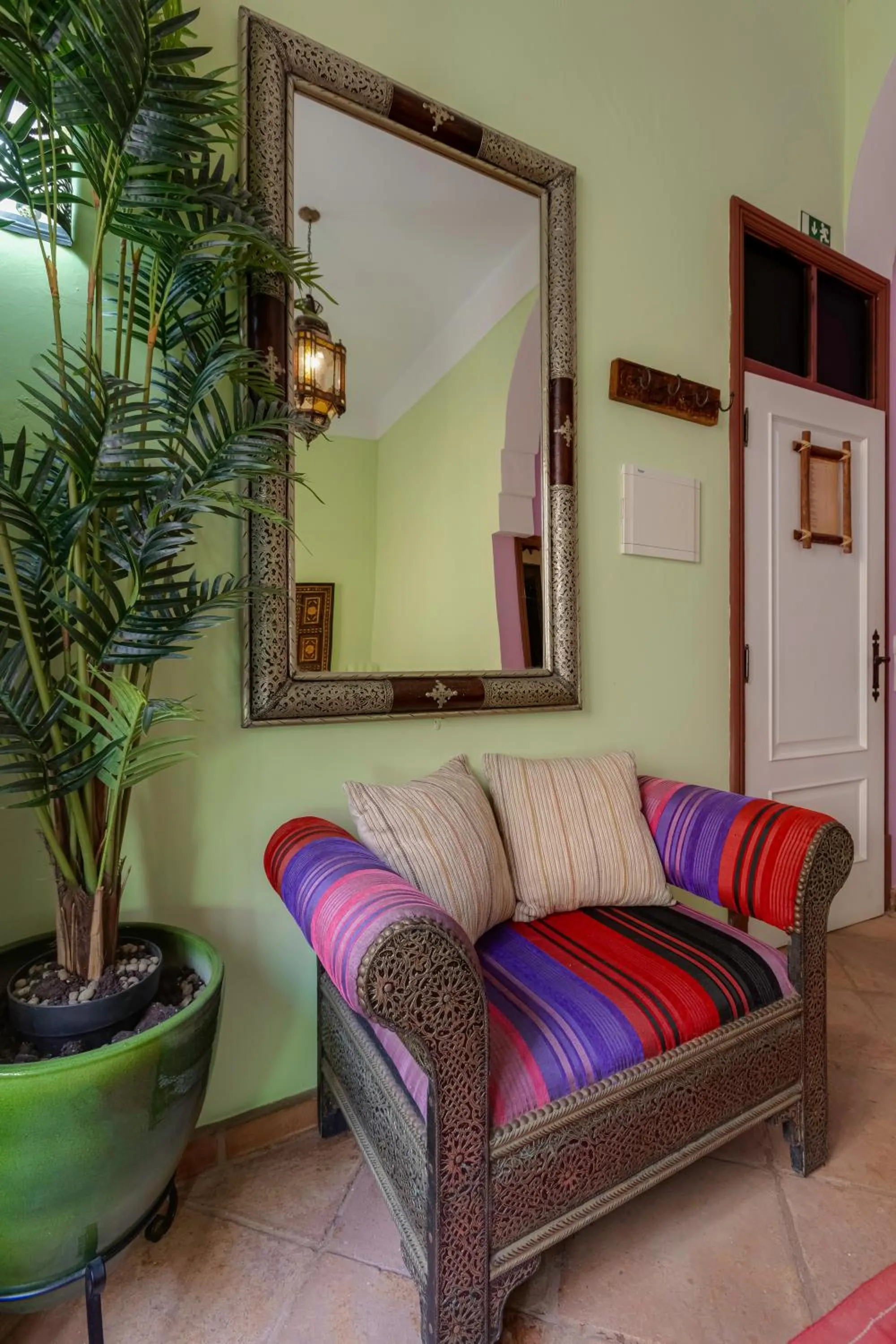 Seating area in Casa da Moura