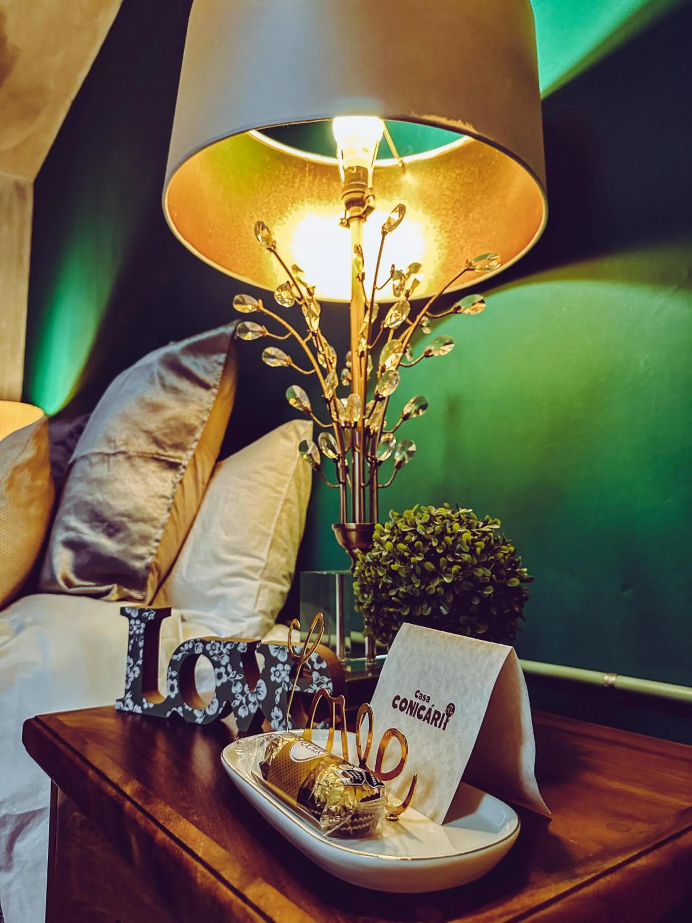 Photo of the whole room, Bed in Casa Conicarit