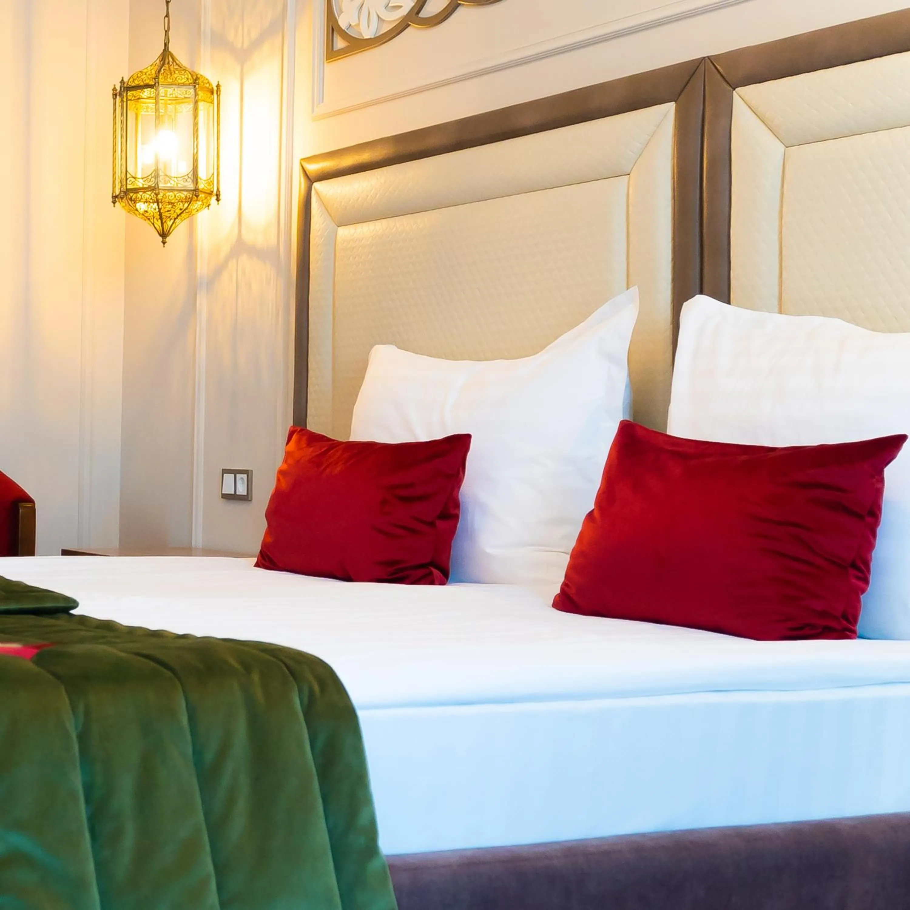 Bed in Jumbaktas Astana Hotel