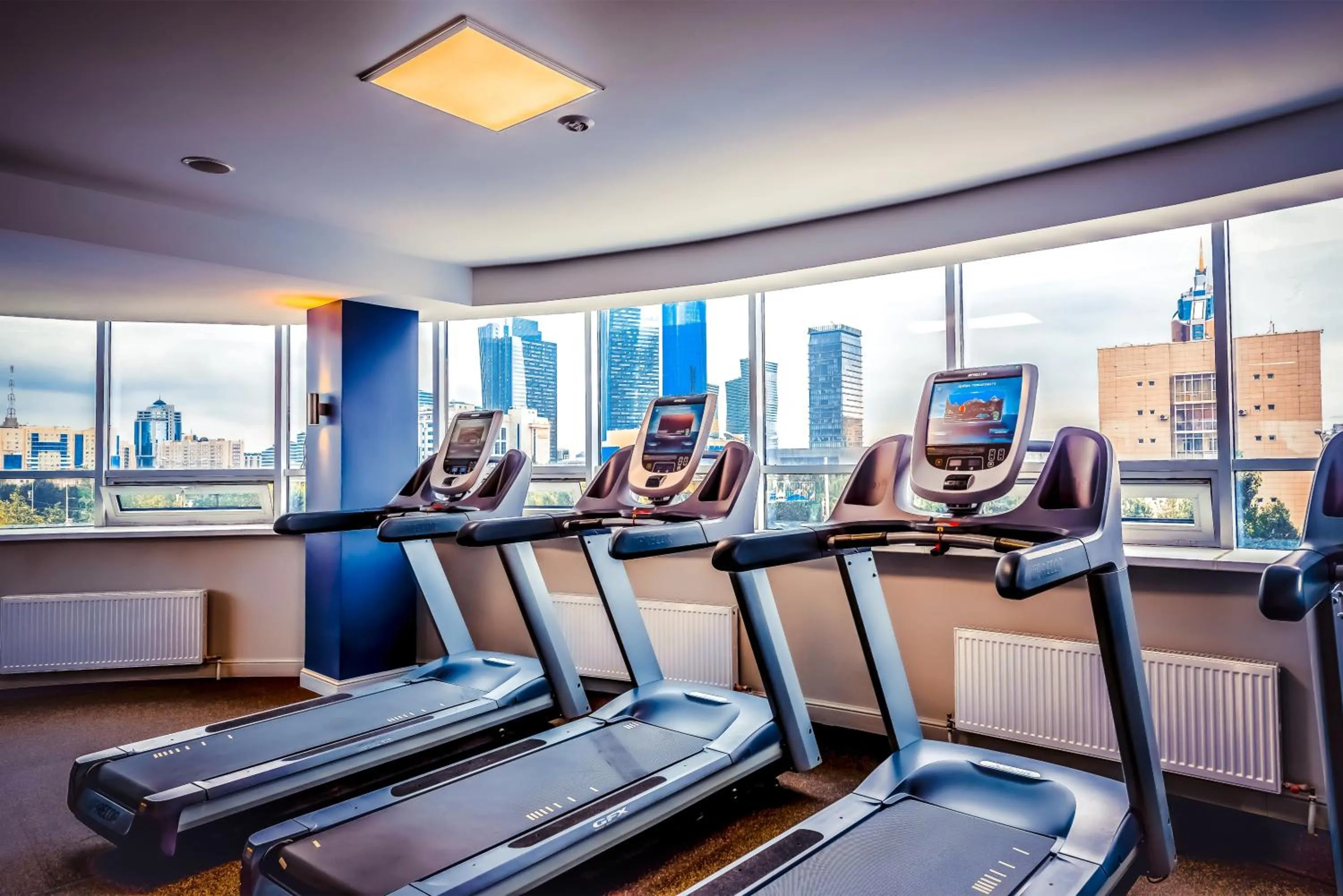 Fitness centre/facilities in Jumbaktas Astana Hotel