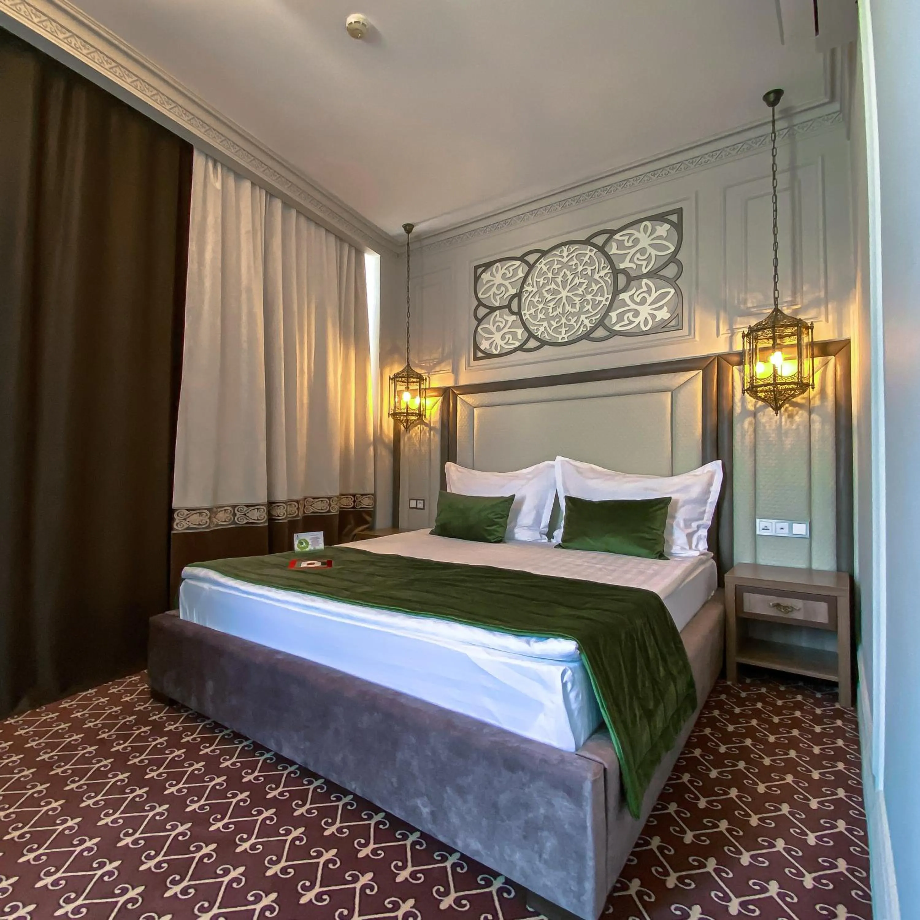 Bedroom, Bed in Jumbaktas Astana Hotel