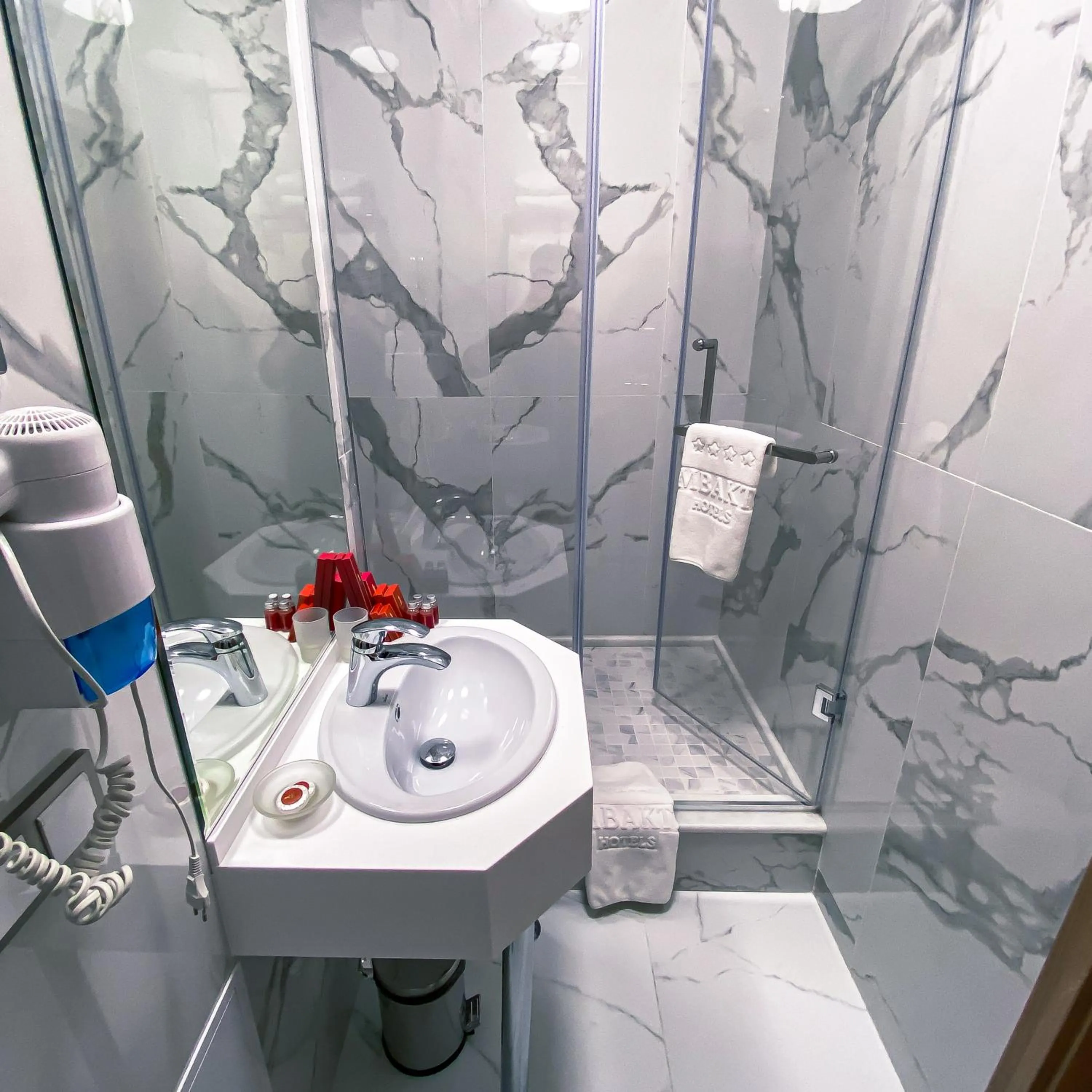 Bathroom in Jumbaktas Astana Hotel