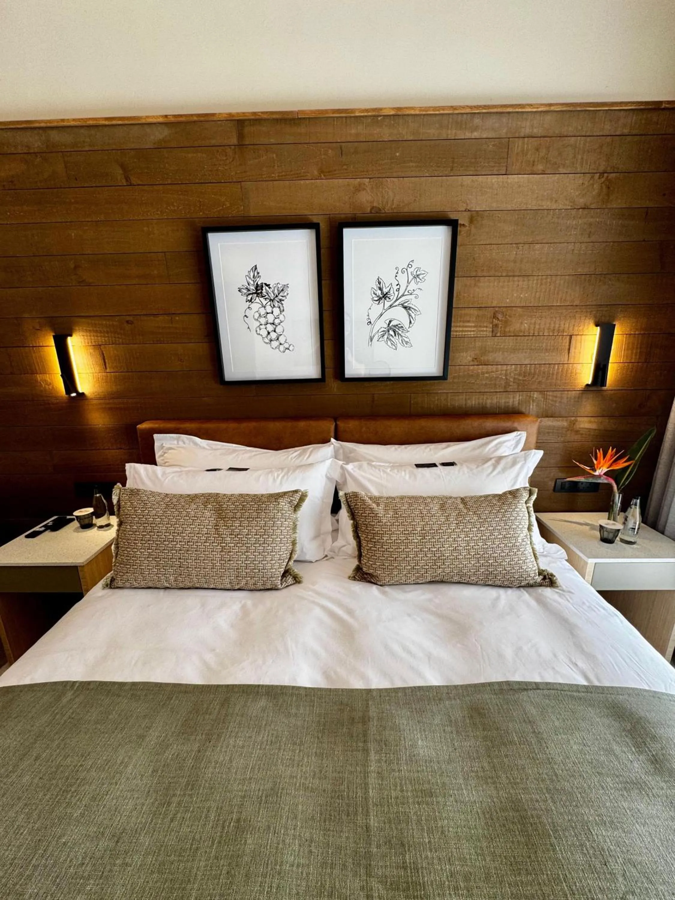 Bed in Meerendal Boutique Hotel