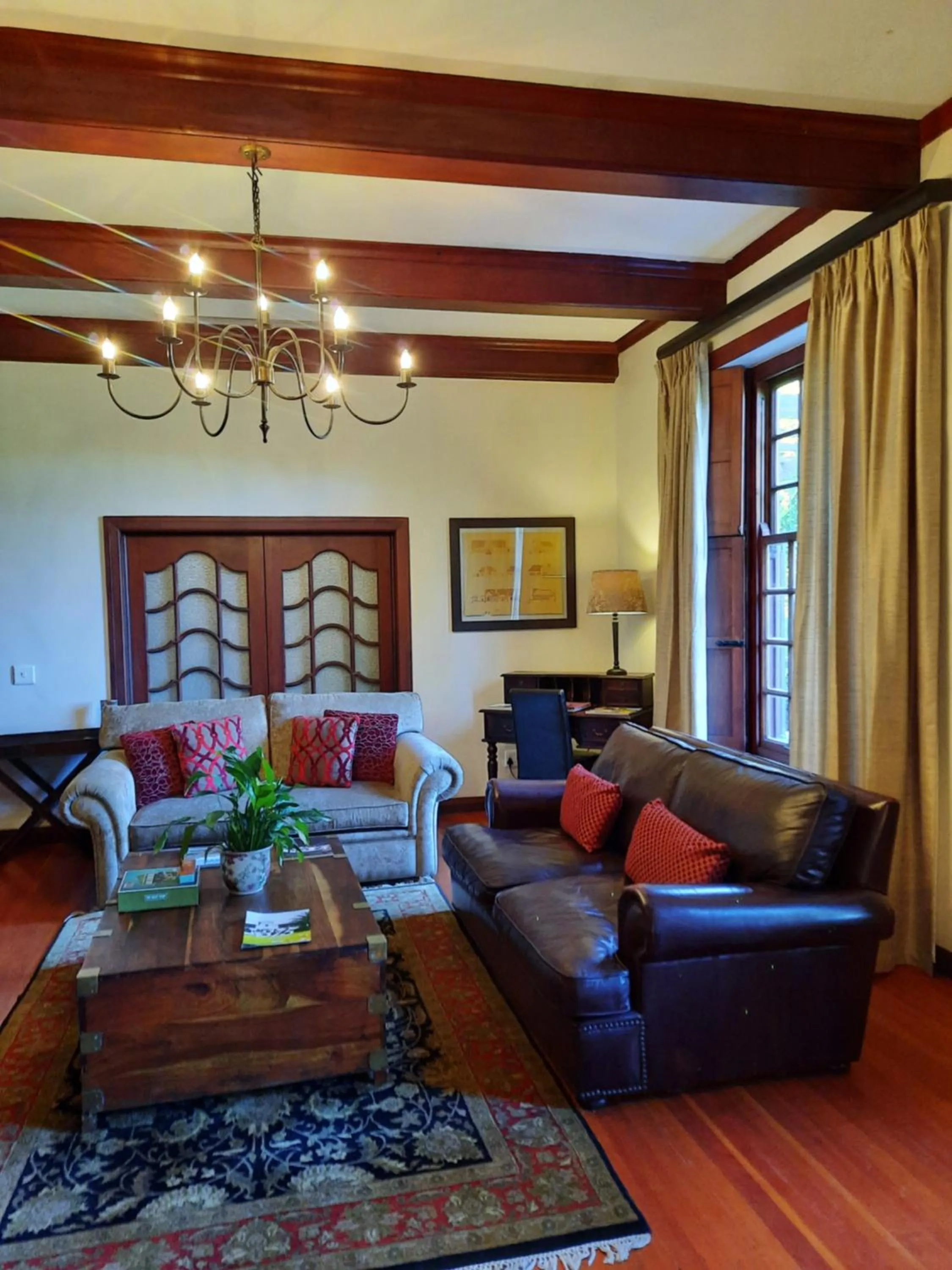 Seating area in Meerendal Boutique Hotel