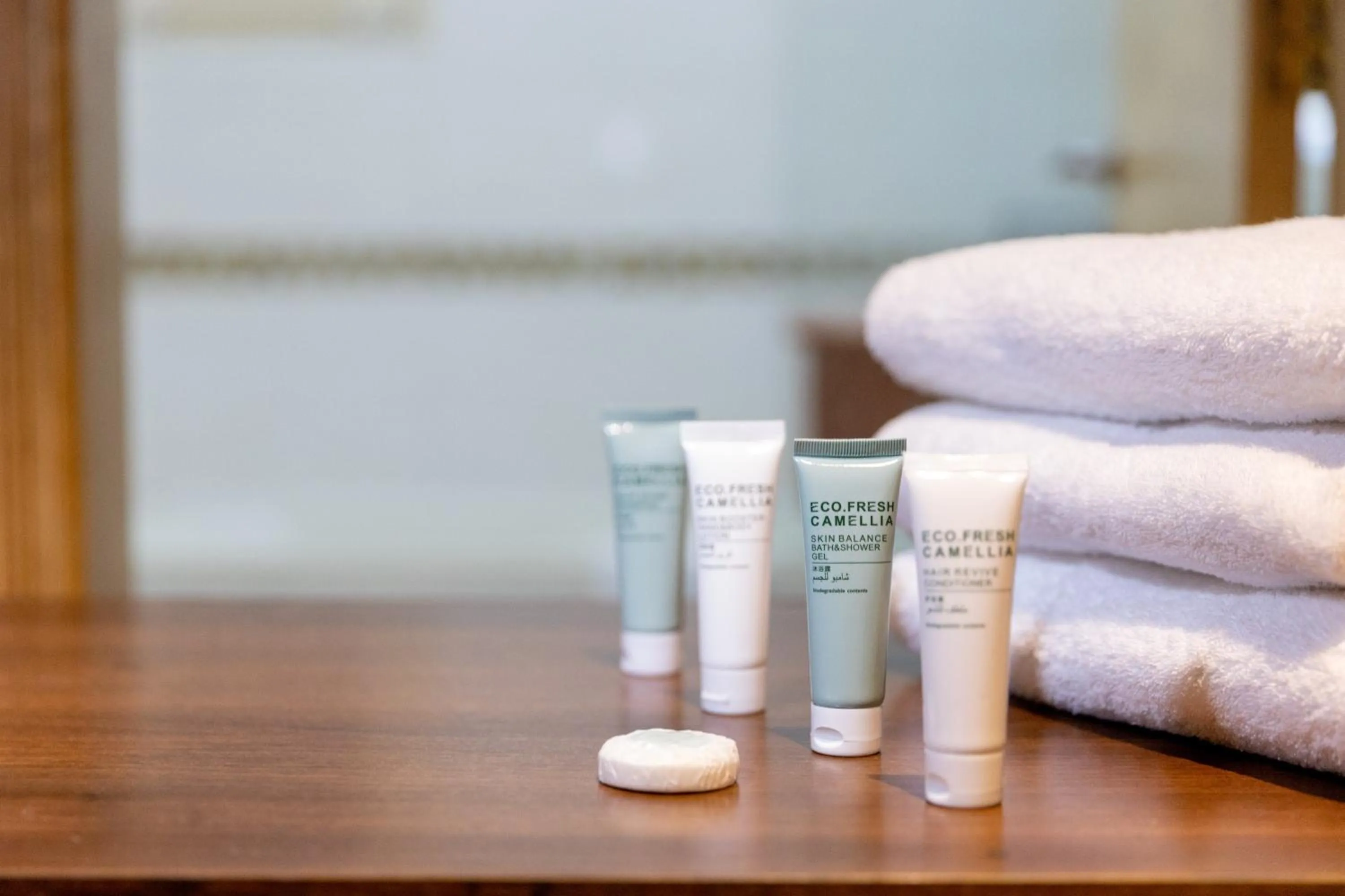 Bathroom in Magnum Hotel & Suites West Bay