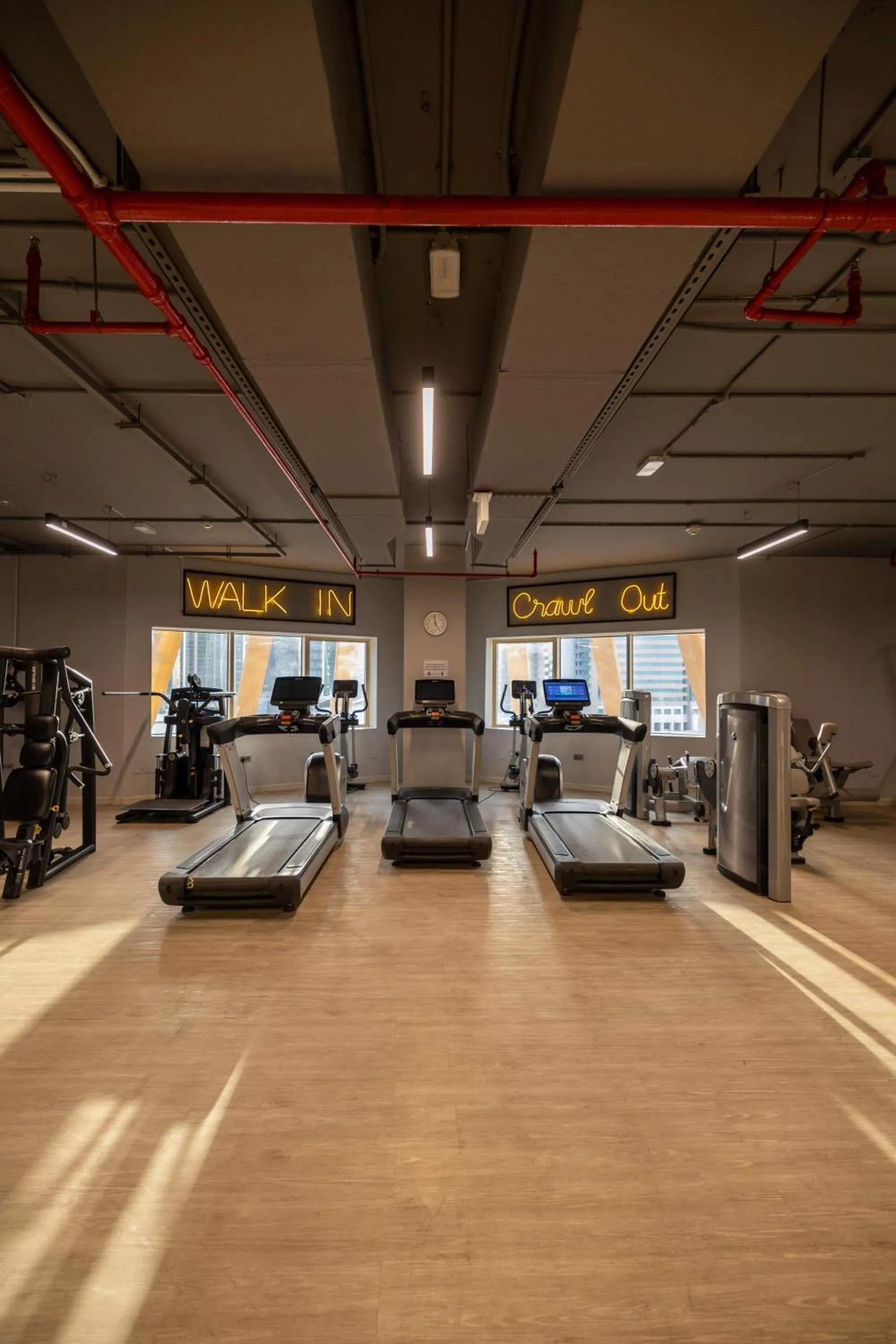 Fitness centre/facilities in Magnum Hotel & Suites West Bay