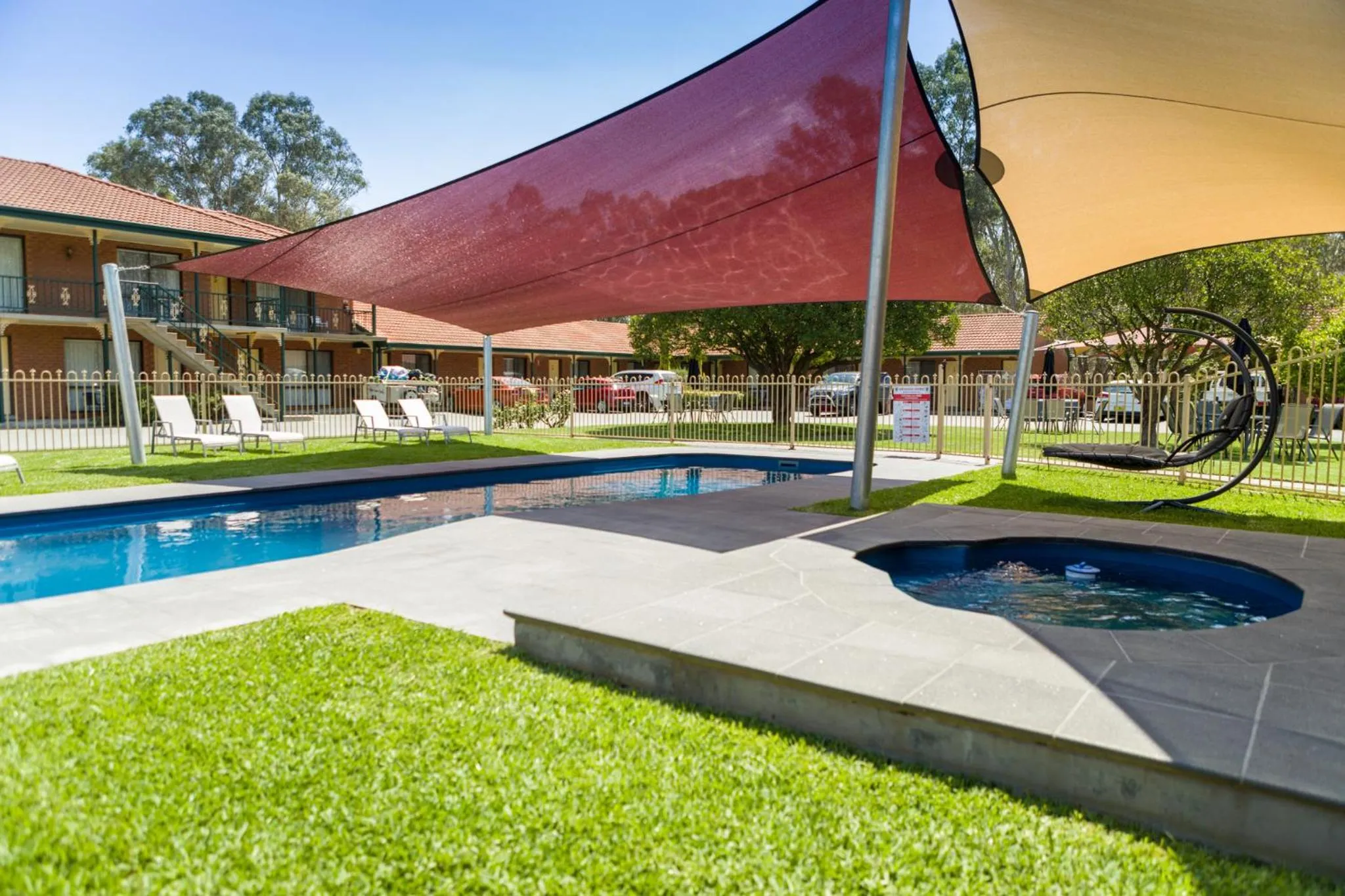 Property building in Advance Motel