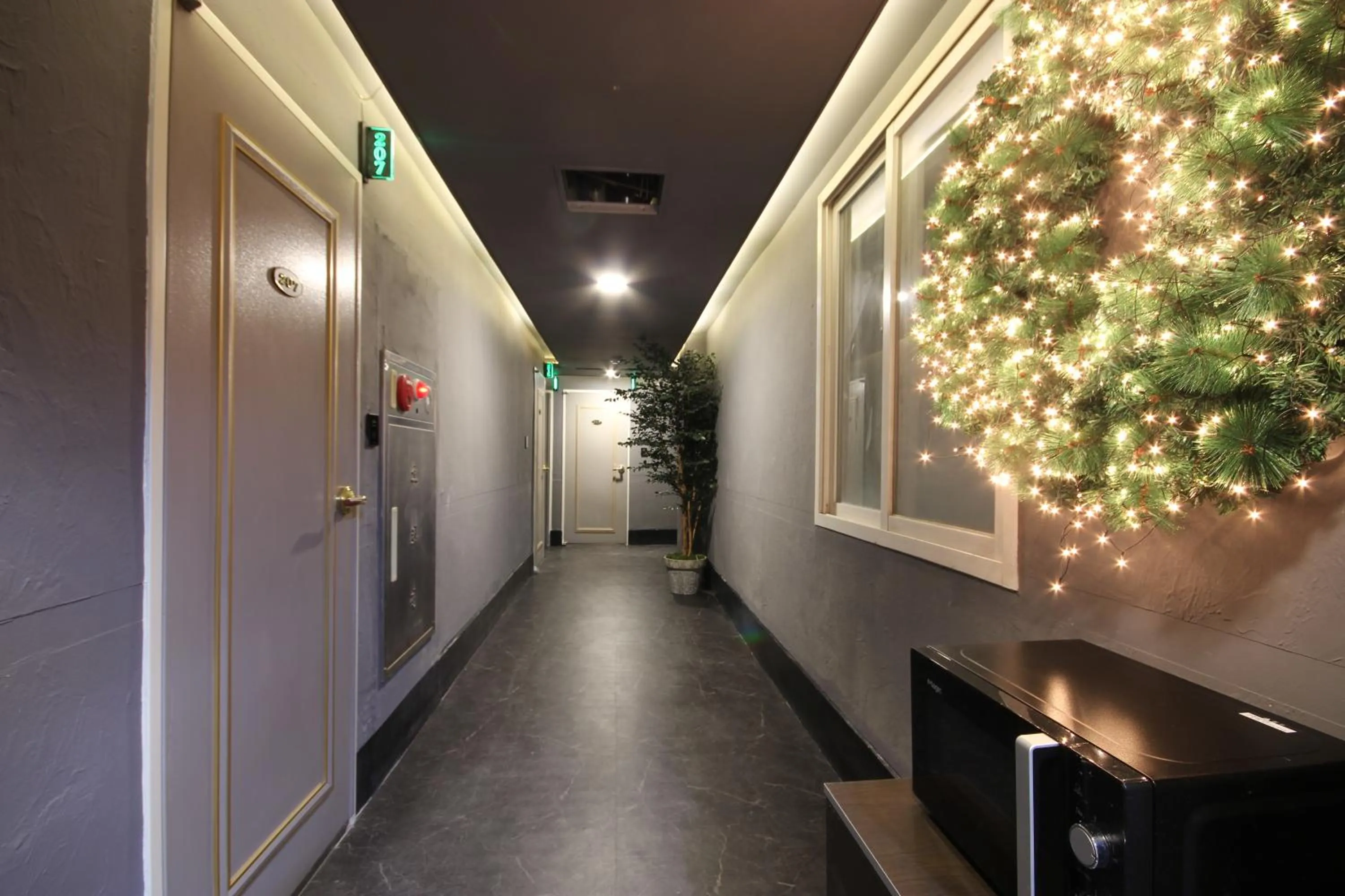 Decorative detail in Business Hotel Busan Station