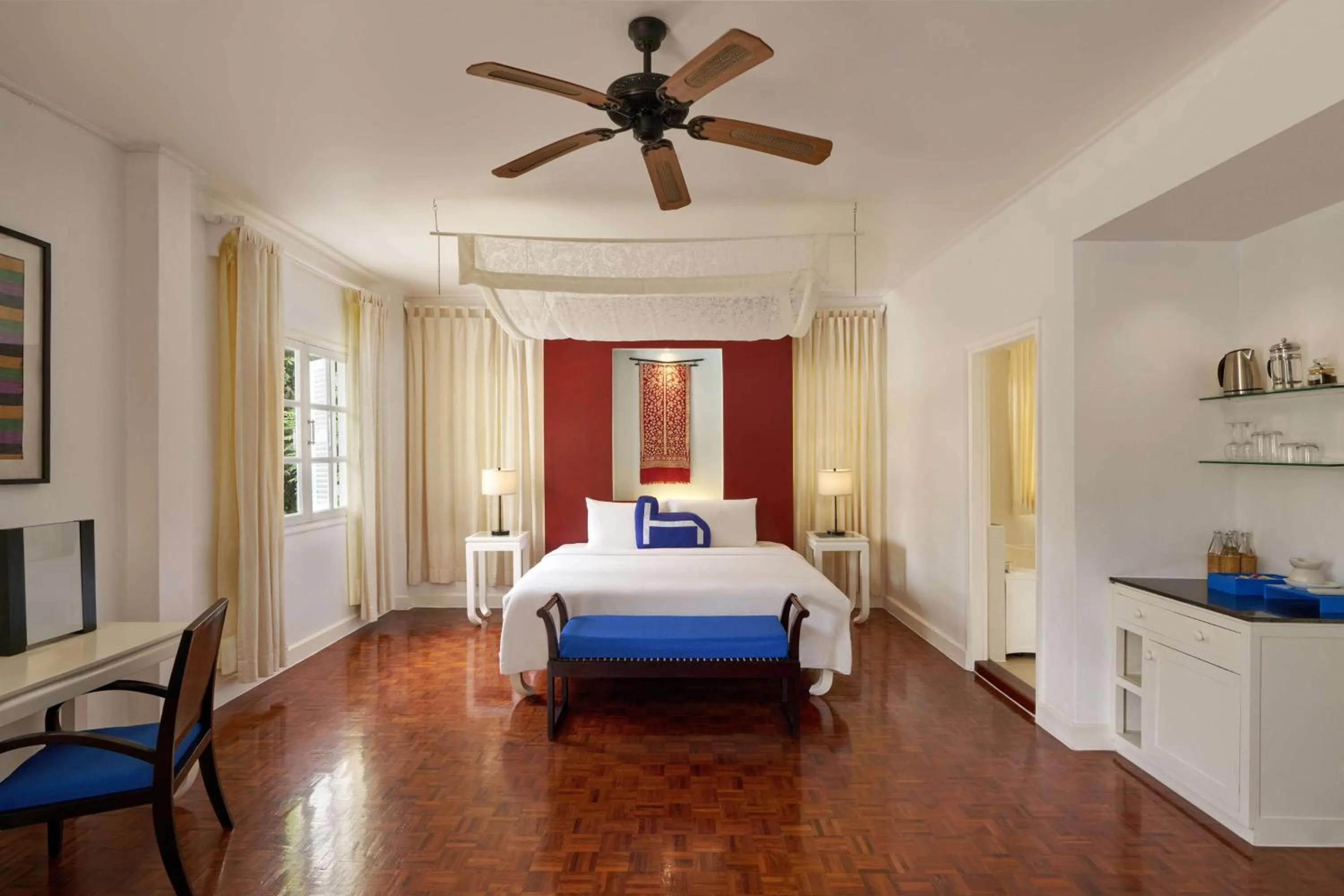 Bedroom, Bed in Homm Souvannaphoum Luang Prabang, part of Banyan Group