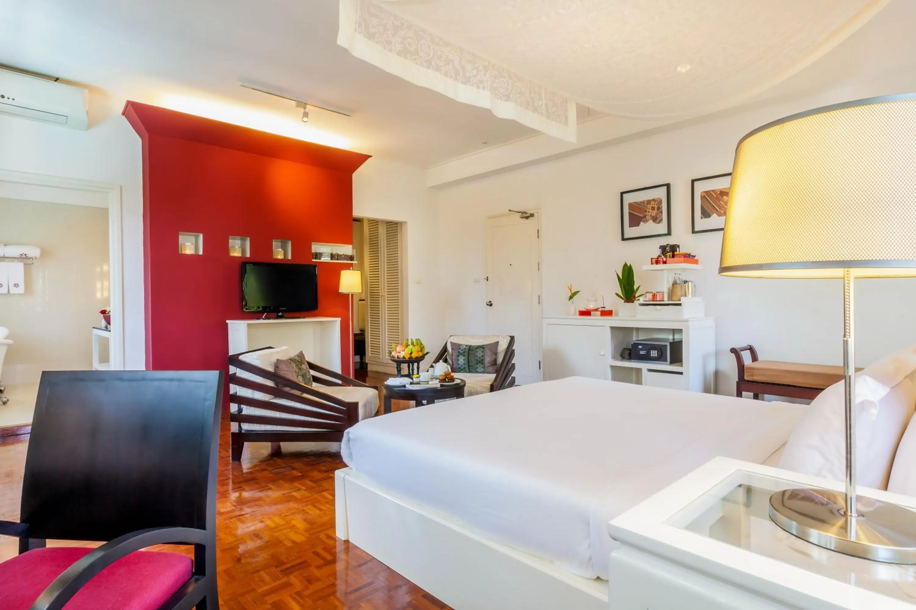 Seating area in Homm Souvannaphoum Luang Prabang, part of Banyan Group