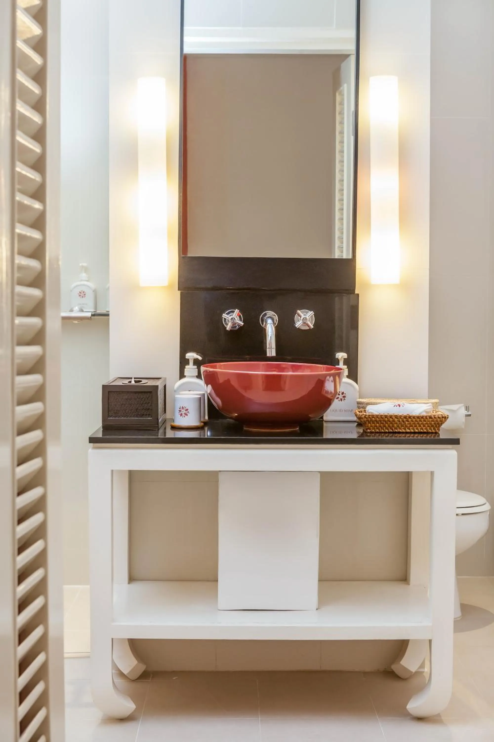 Bathroom in Homm Souvannaphoum Luang Prabang, part of Banyan Group